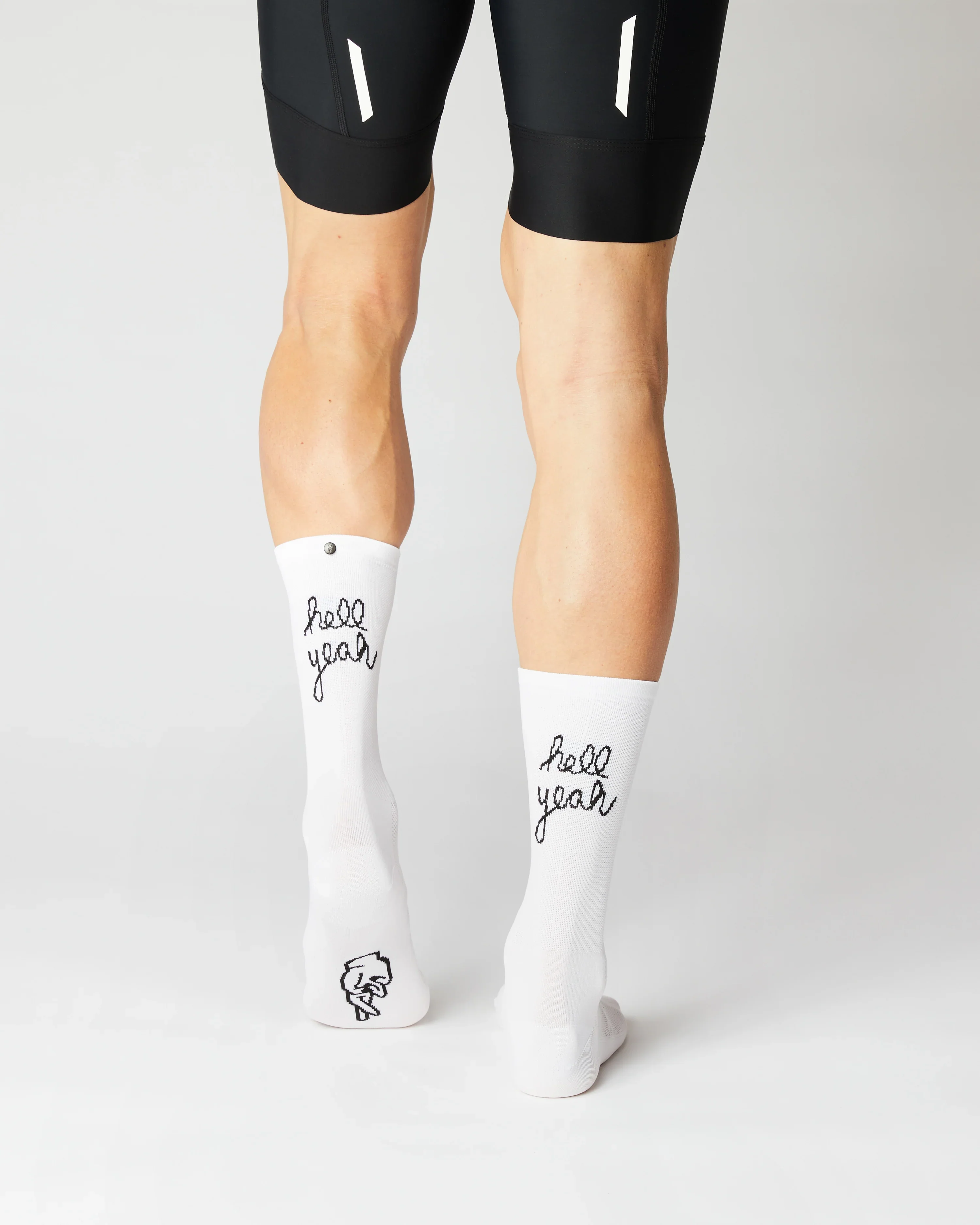 Fingerscrossed Hell Yeah 3.0 Socks White