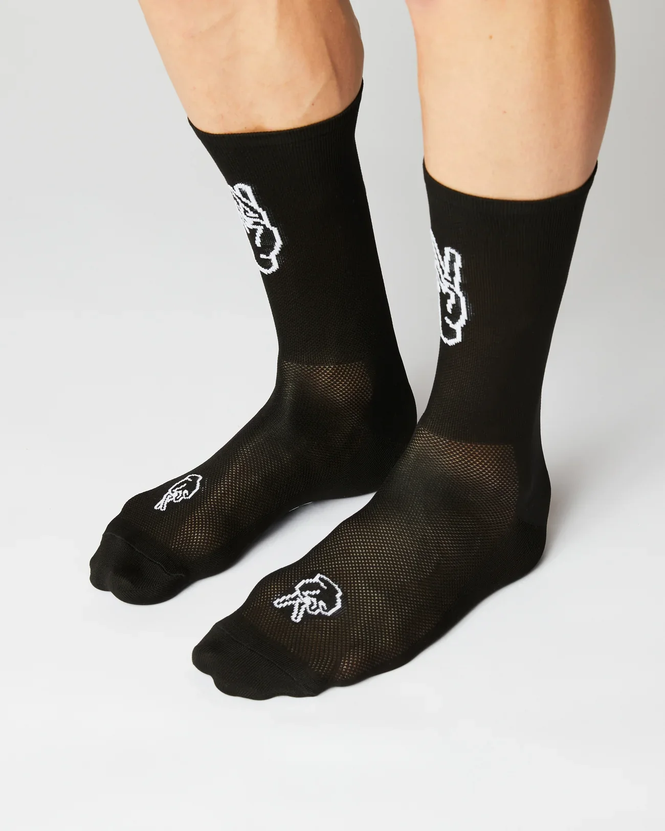Fingerscrossed Rolling Harmony Socks Black - Image 2