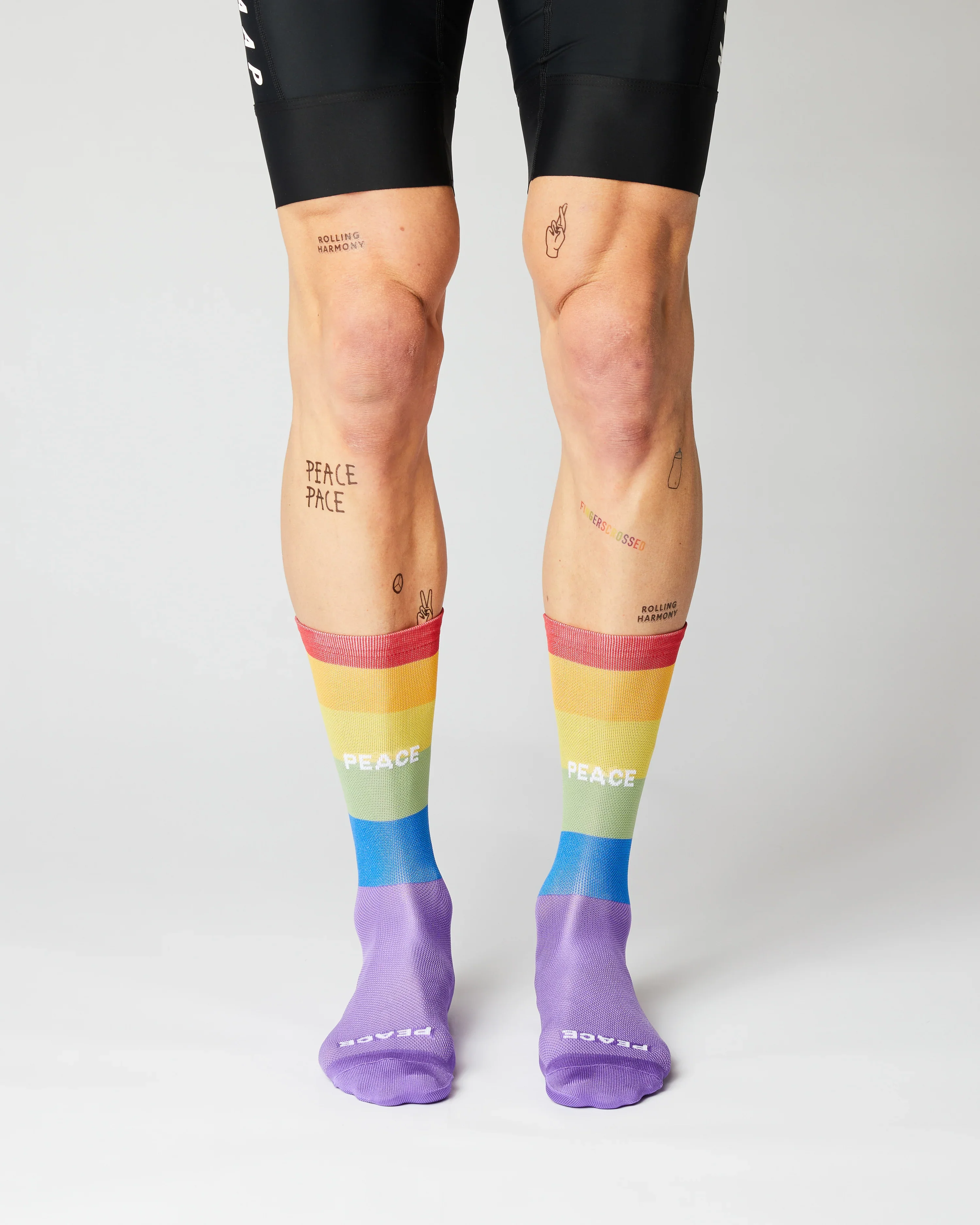 Fingerscrossed Rolling Harmony Socks Peace - Image 2