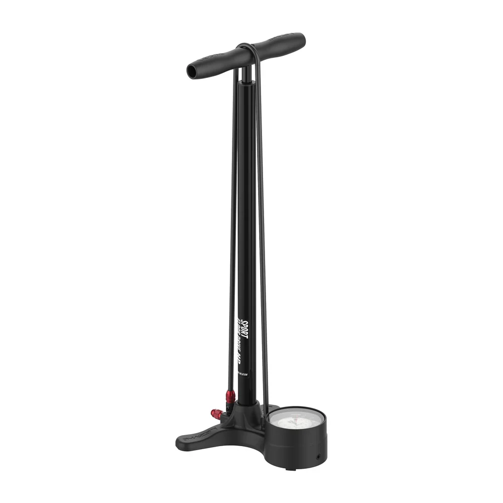 Lezyne Sport Floor Drive 3.5 ABS-1 Pump Gloss Black