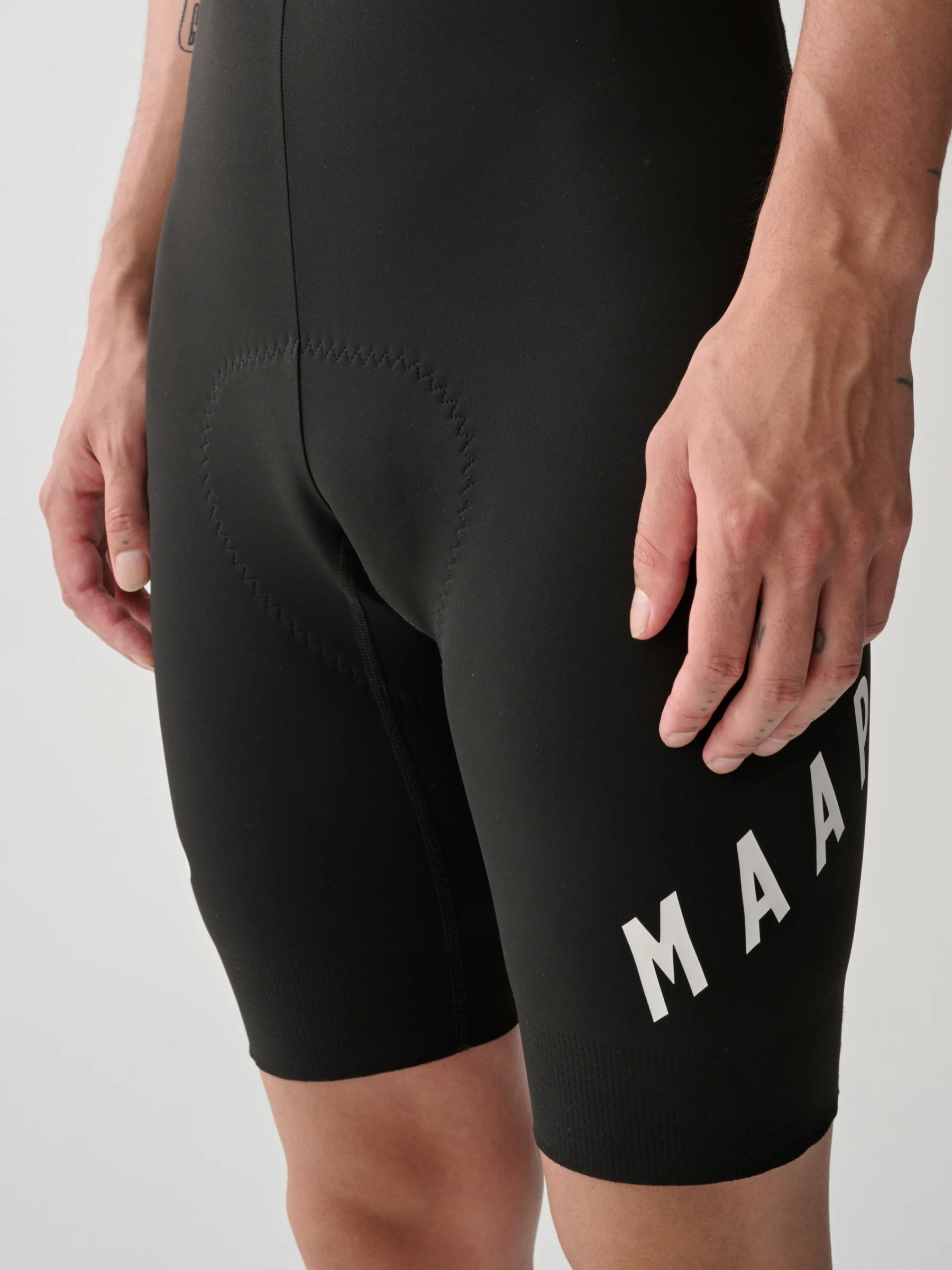 MAAP Aeon Men's Bib Shorts Black/White - Image 2
