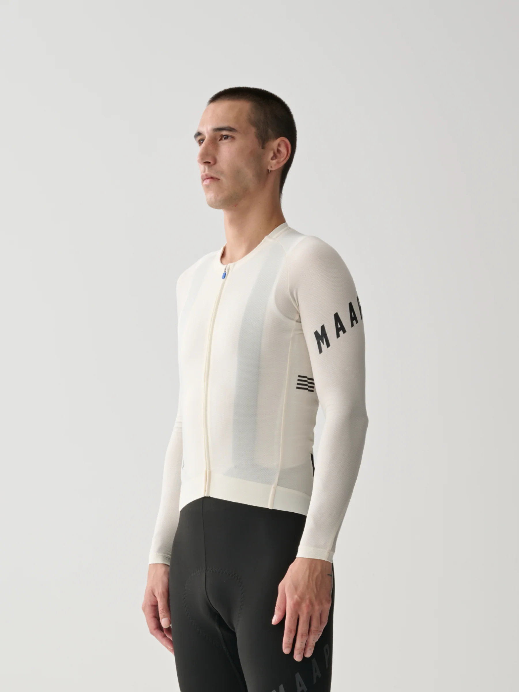 MAAP Aeon Men's Longsleeve Jersey Chalk - Image 2