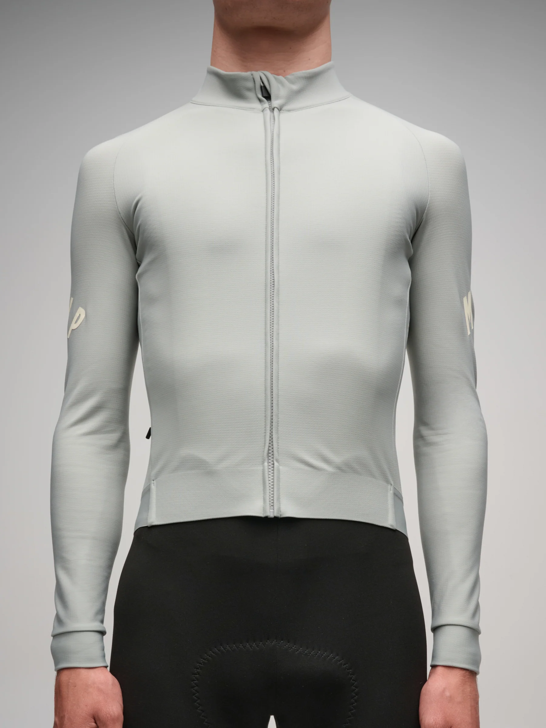 MAAP Aeon Men's Winter Thermal Longsleeve Jersey Greystone - Image 3