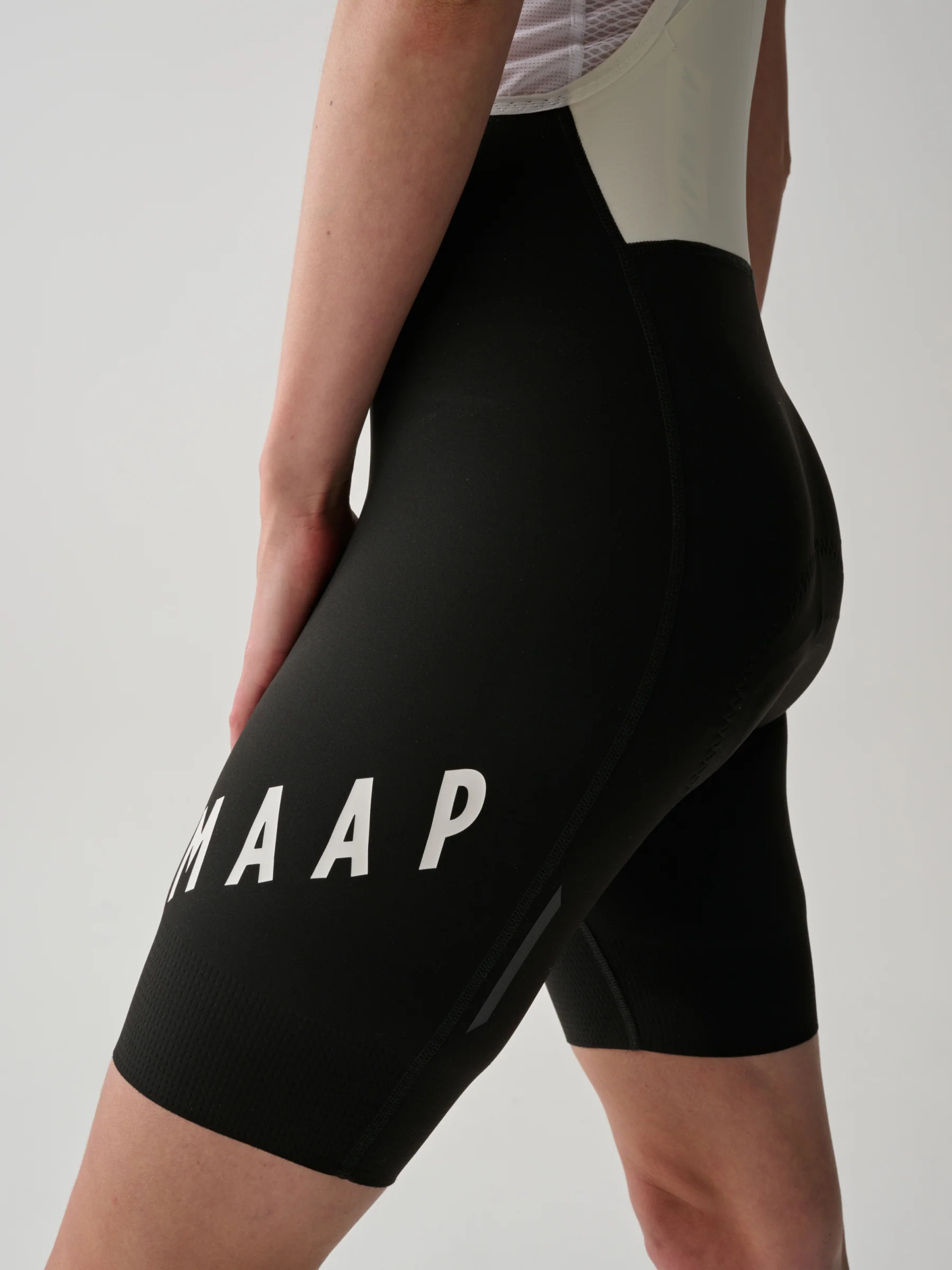 MAAP Aeon Women's Bib Shorts Black/White - Image 5