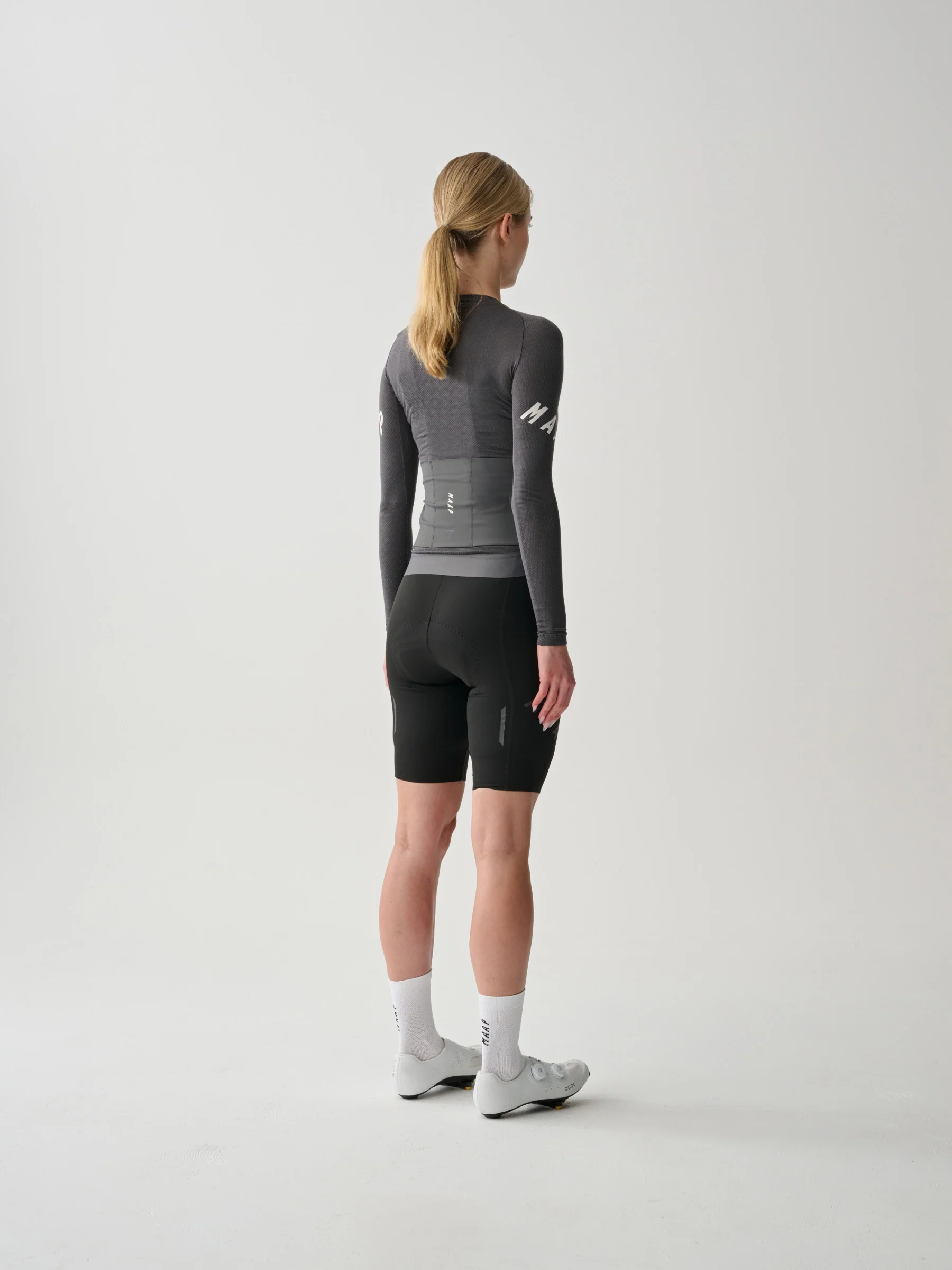 MAAP Aeon Women's Longsleeve Jersey Asphalt - Image 4