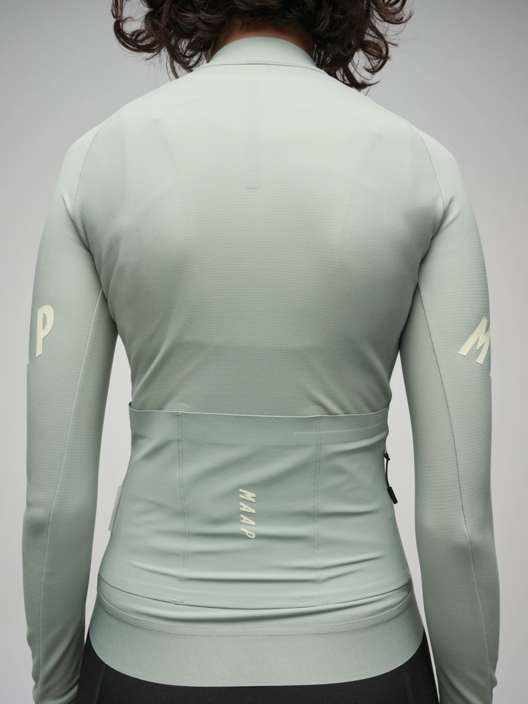 MAAP Aeon Women's Winter Thermal Longsleeve Jersey Greystone - Image 6
