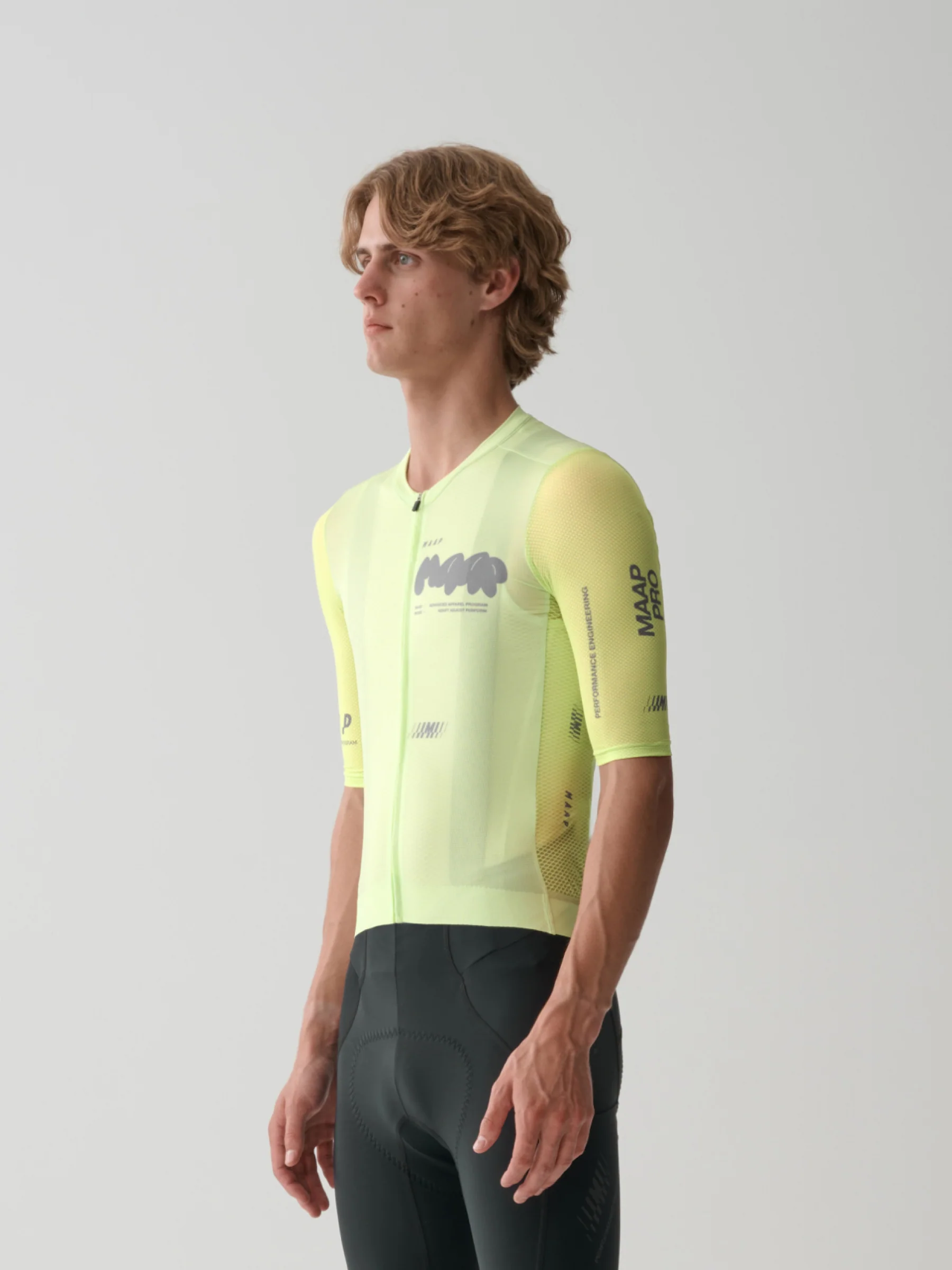 MAAP Aerate Pro Air Men's Jersey 3.0 Shadow Lime - Image 2