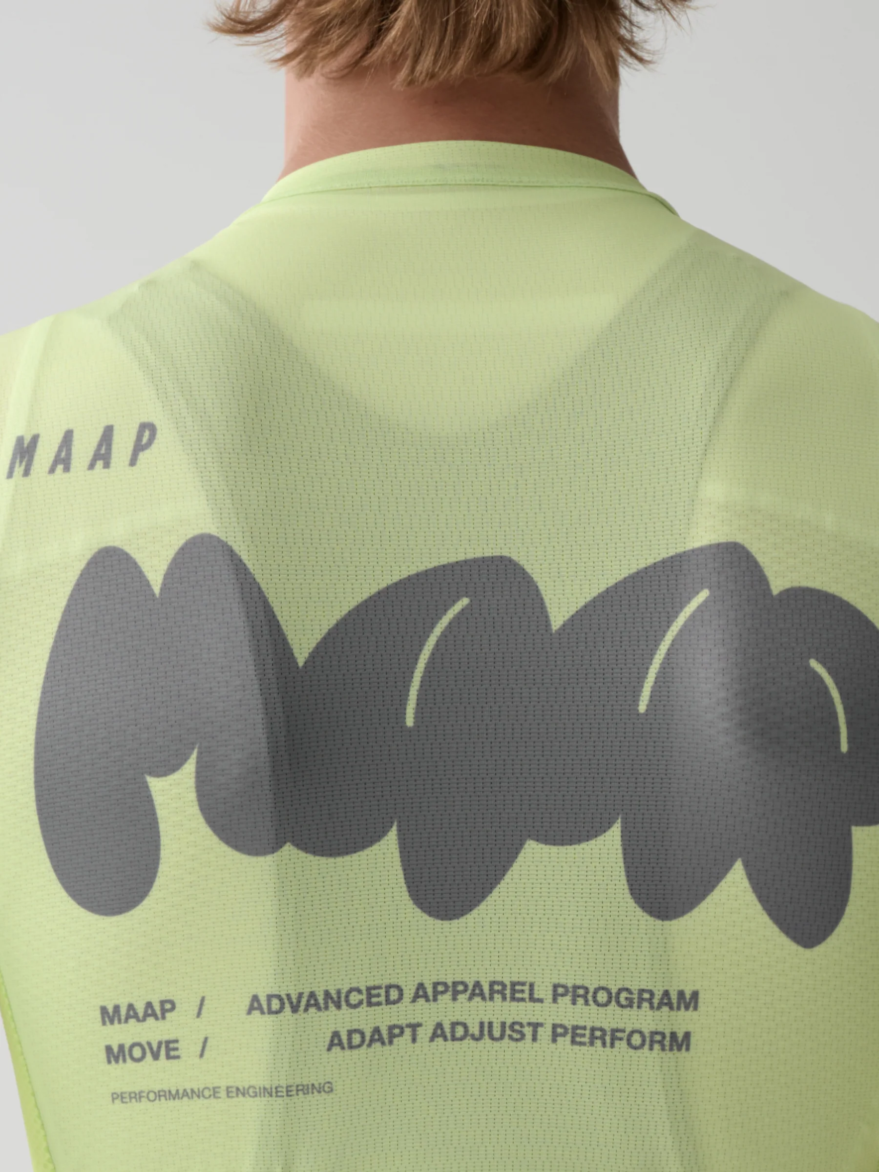MAAP Aerate Pro Air Men's Jersey 3.0 Shadow Lime - Image 6