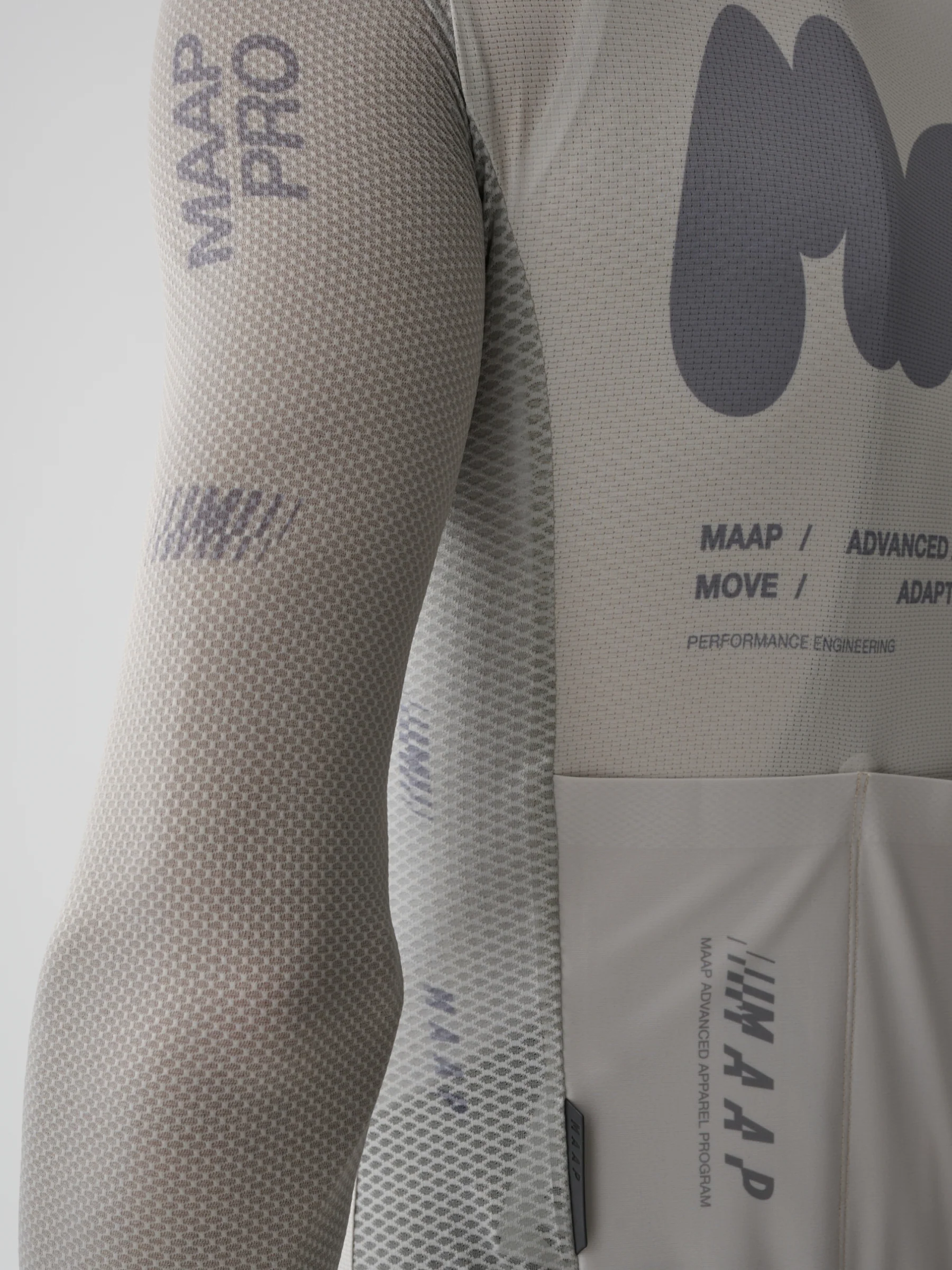 MAAP Aerate Pro Air Men's Longsleeve Jersey 3.0 Fog - Image 5