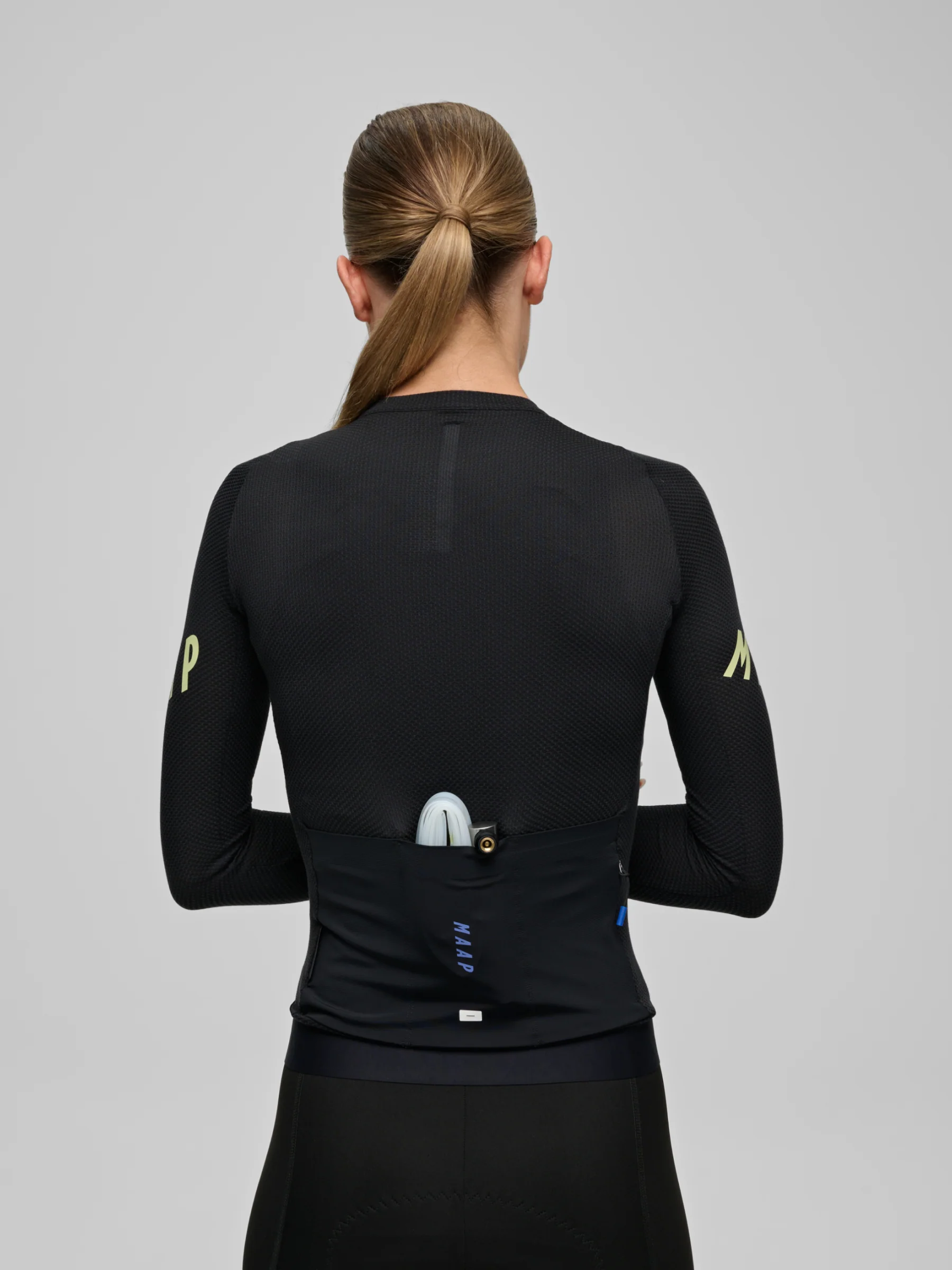 MAAP Apex Aeon Women's Longsleeve Jersey Black - Image 4
