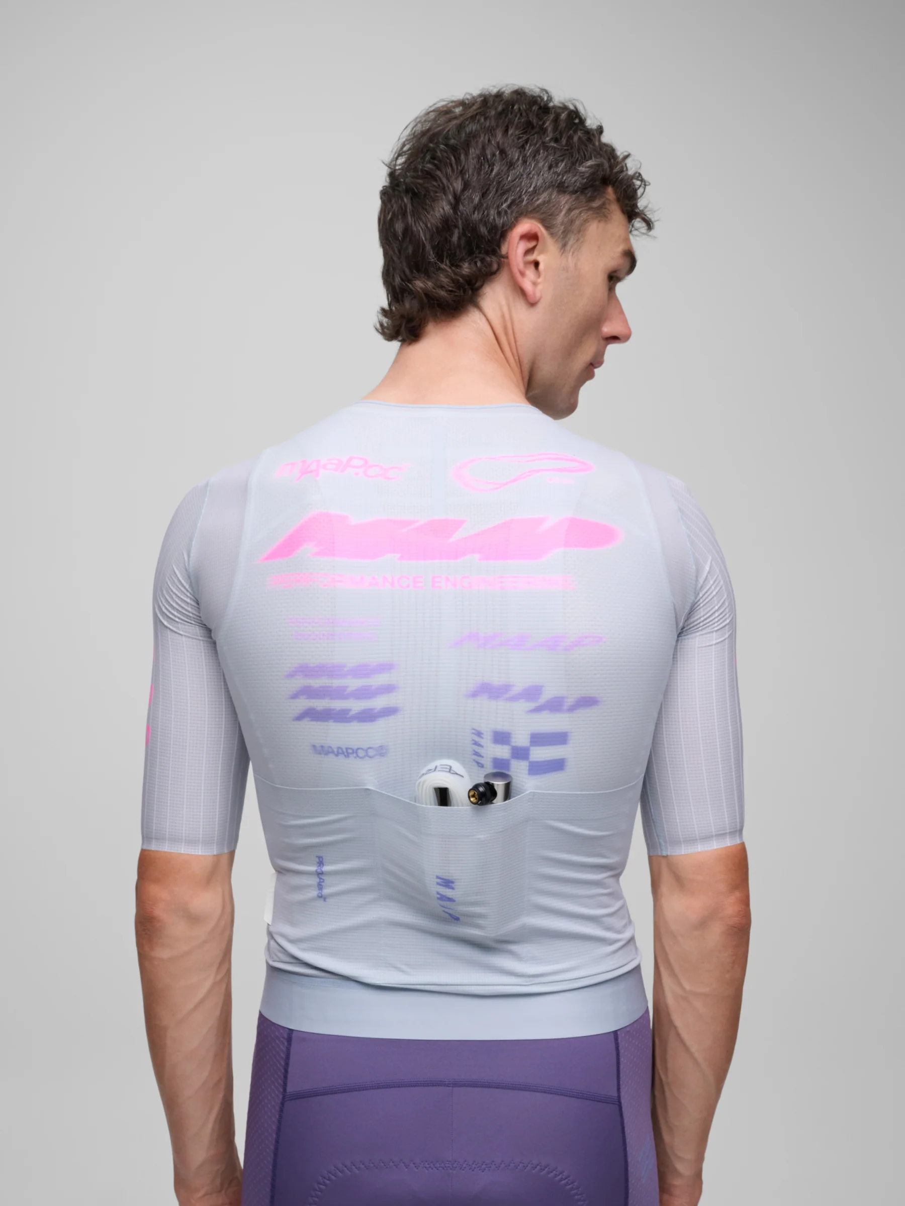 MAAP Beta Men's Pro Aero Jersey Xenon Purple - Image 5