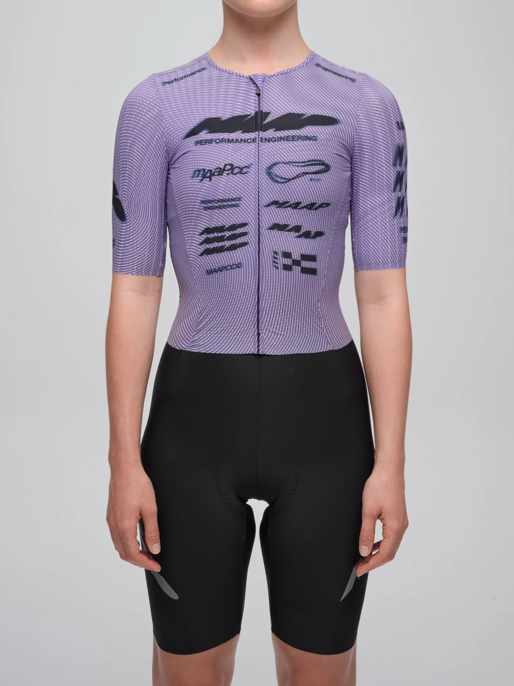 MAAP Beta Women's Pro Aero Speedsuit Iolite Purple/Black - Image 2