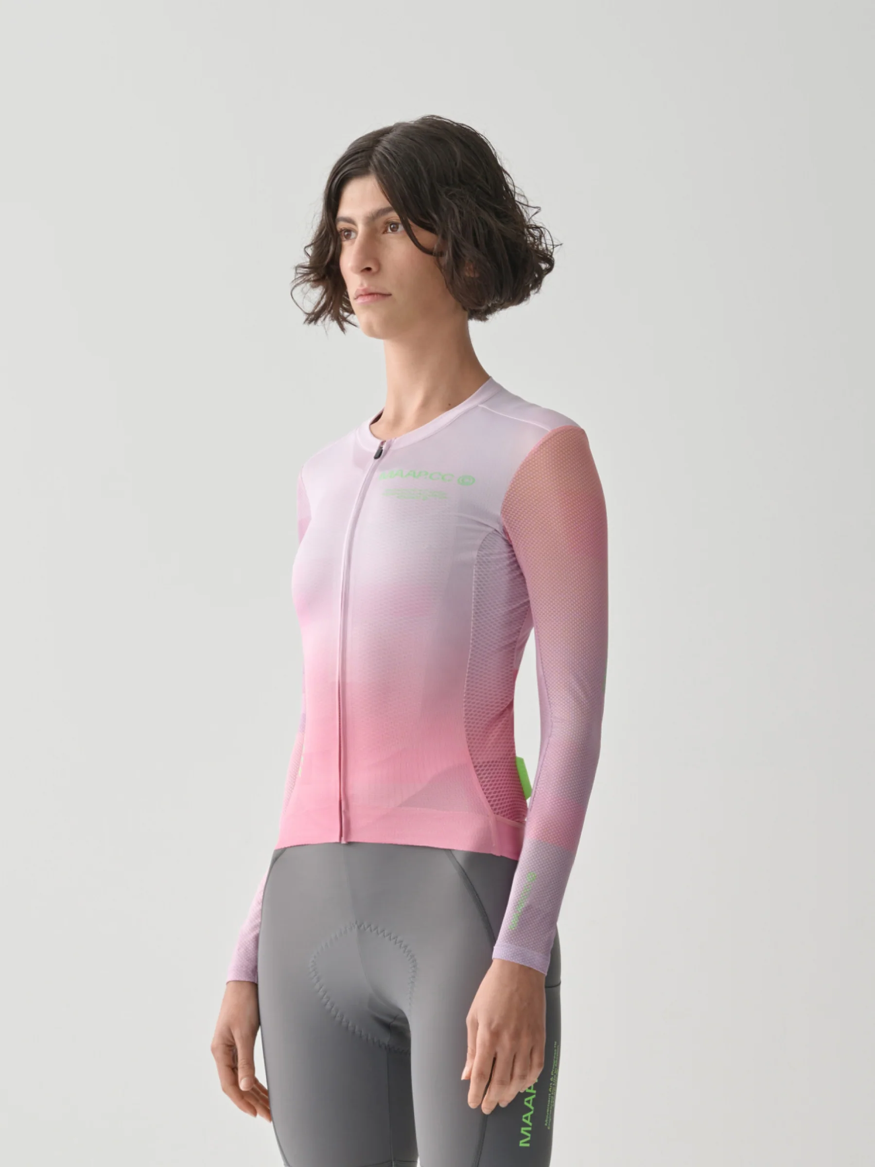 MAAP Blur Women's Pro Air Longsleeve Jersey 3.0 Rosa - Image 2