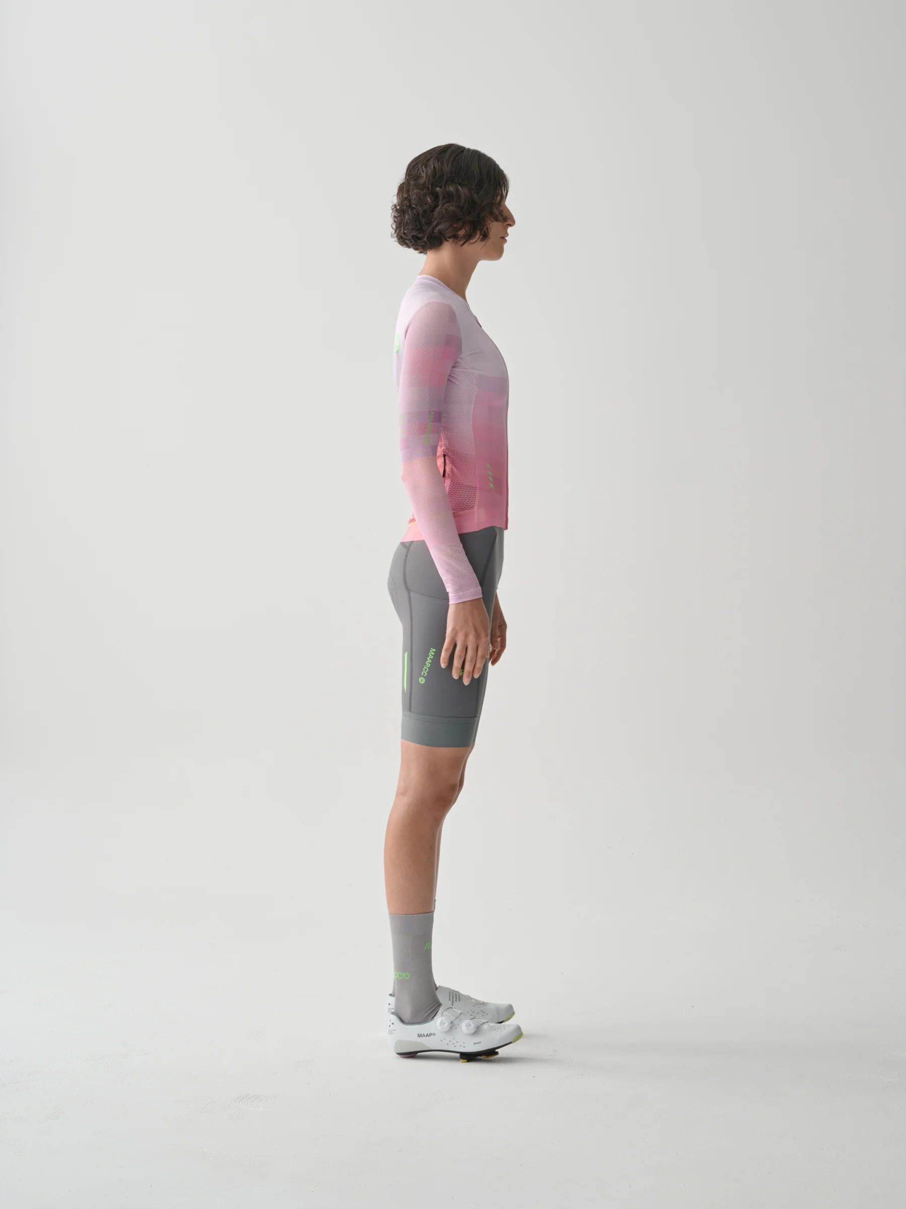 MAAP Blur Women's Pro Air Longsleeve Jersey 3.0 Rosa - Image 4