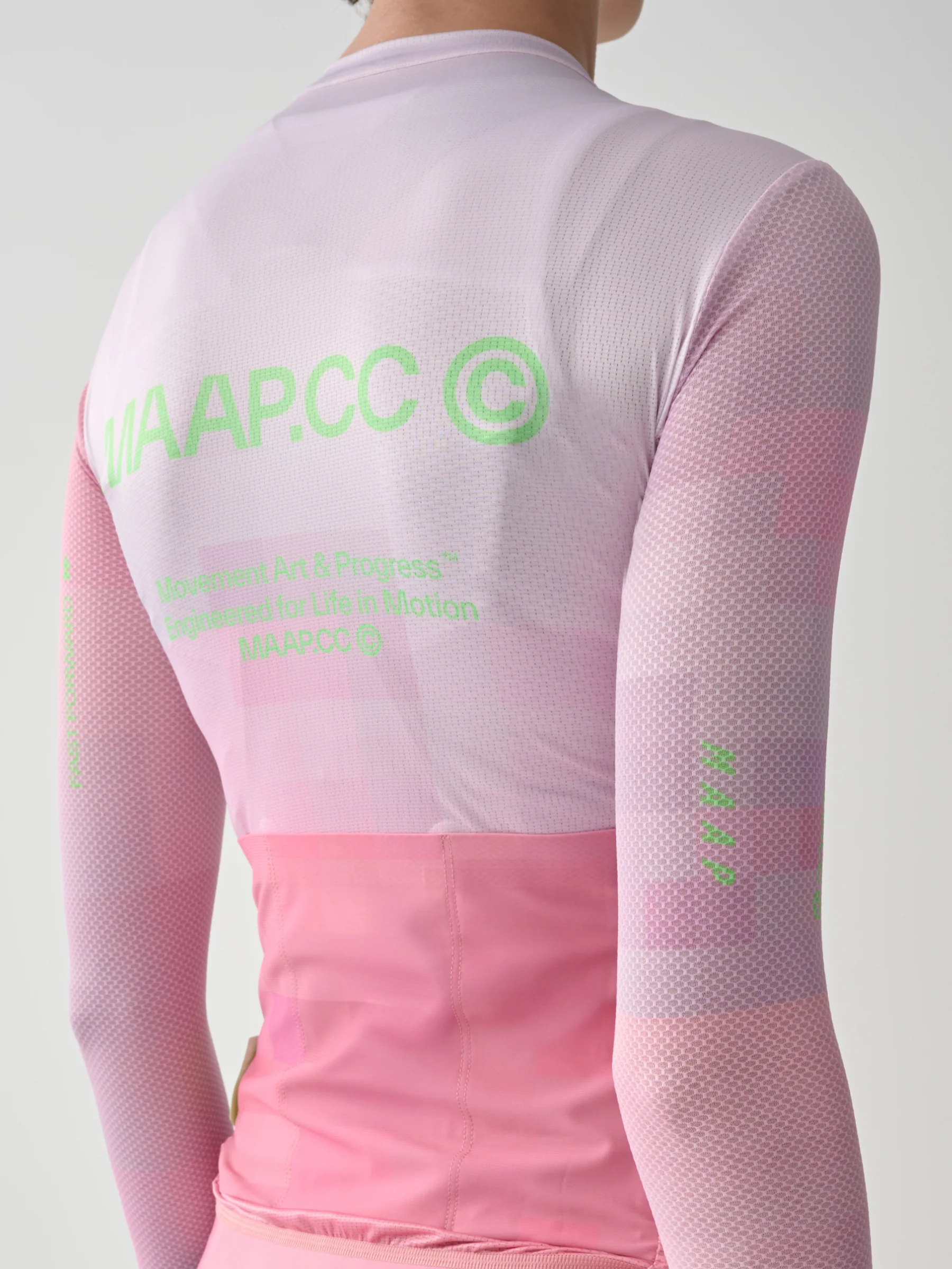 MAAP Blur Women's Pro Air Longsleeve Jersey 3.0 Rosa - Image 6
