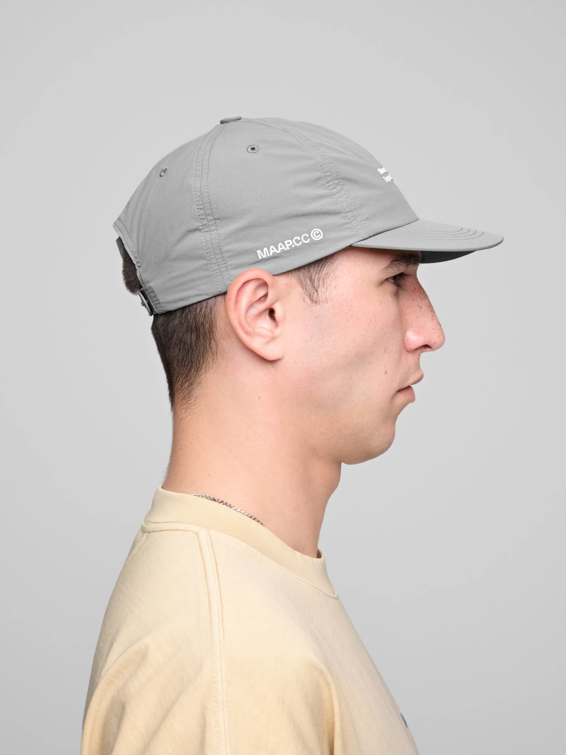 MAAP CC Nylon 5 Panel Cap Flint Grey - Image 2