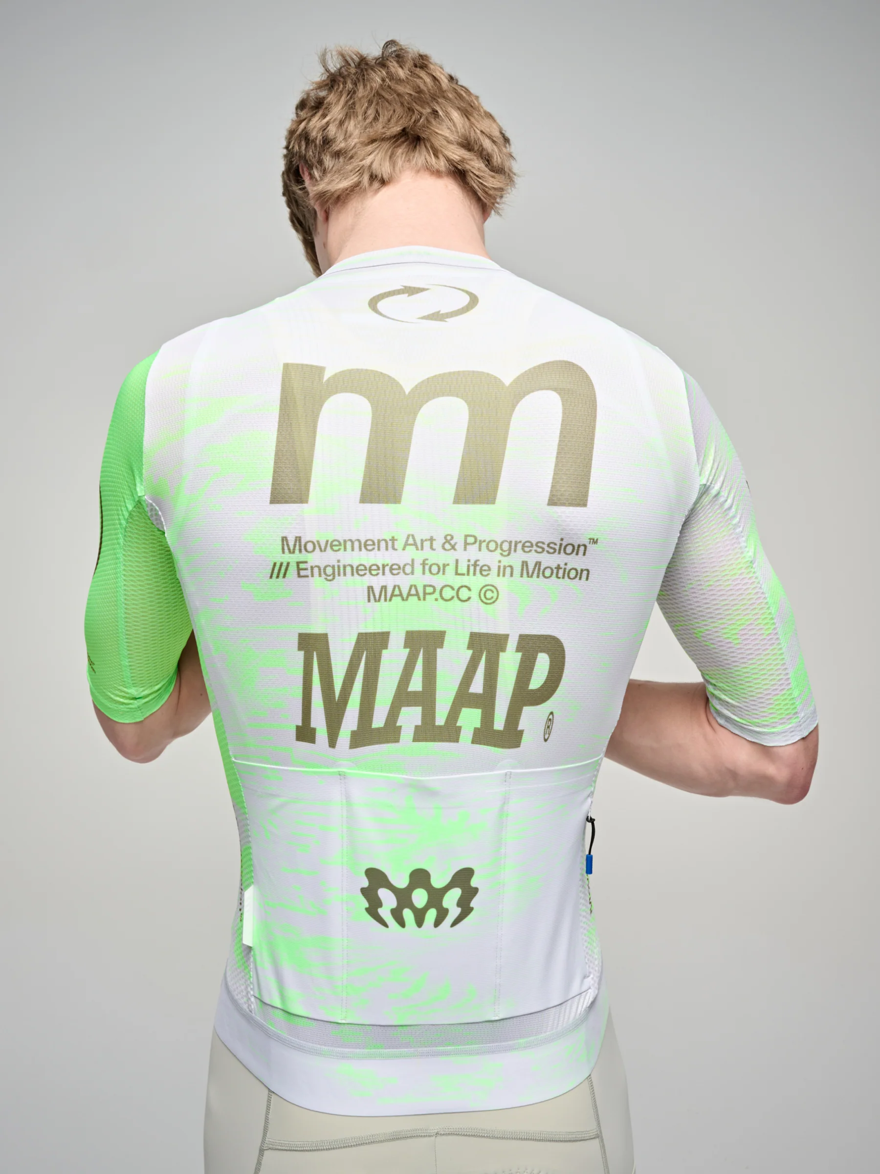 MAAP Chroma Men's Pro Air Jersey 3.0 Lime Crush - Image 6