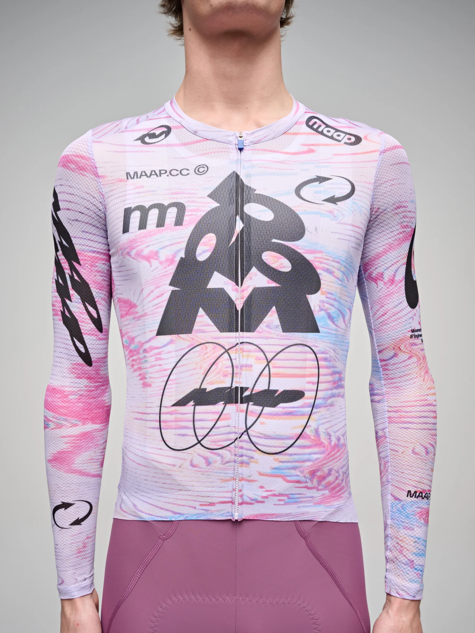 MAAP Chroma Men's Pro Air Longsleeve Jersey 3.0 Gumball - Image 3