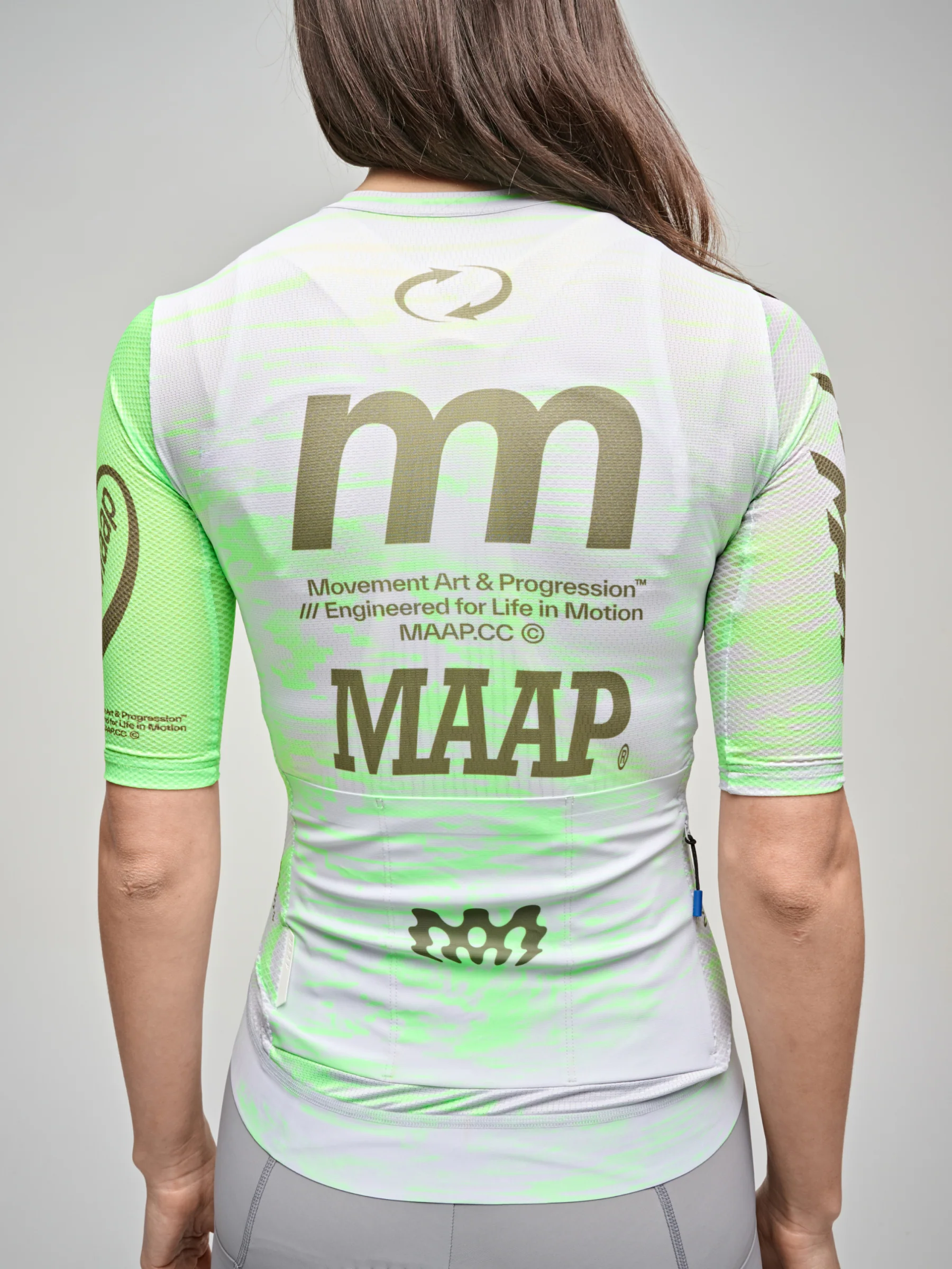 MAAP Chroma Women's Pro Air Jersey 3.0 Lime Crush - Image 6