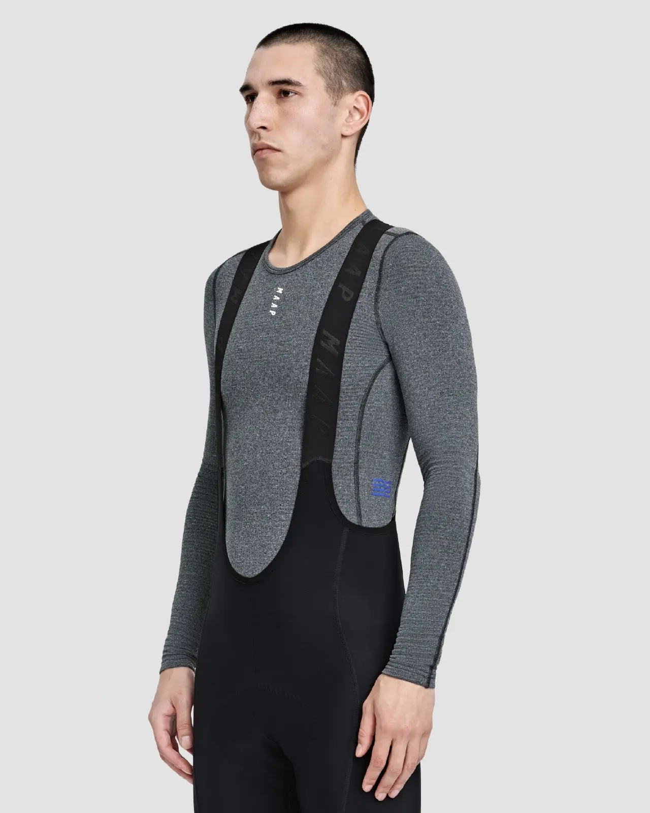 MAAP Men's Deep Winter Longsleeve Baselayer AW24 Charcoal - Image 2
