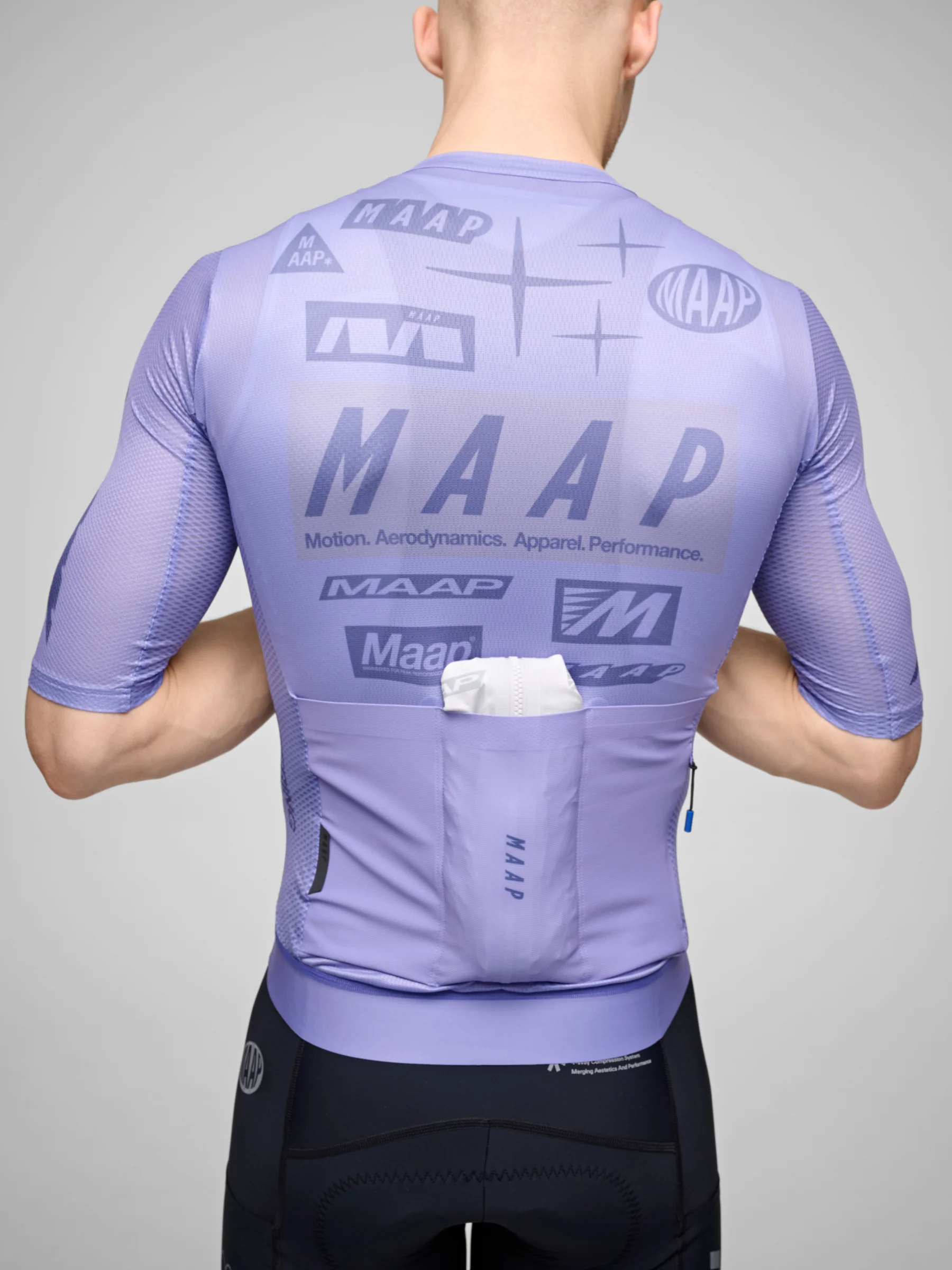 MAAP Drome Men's Pro Air Jersey 3.0 Lavender - Image 4