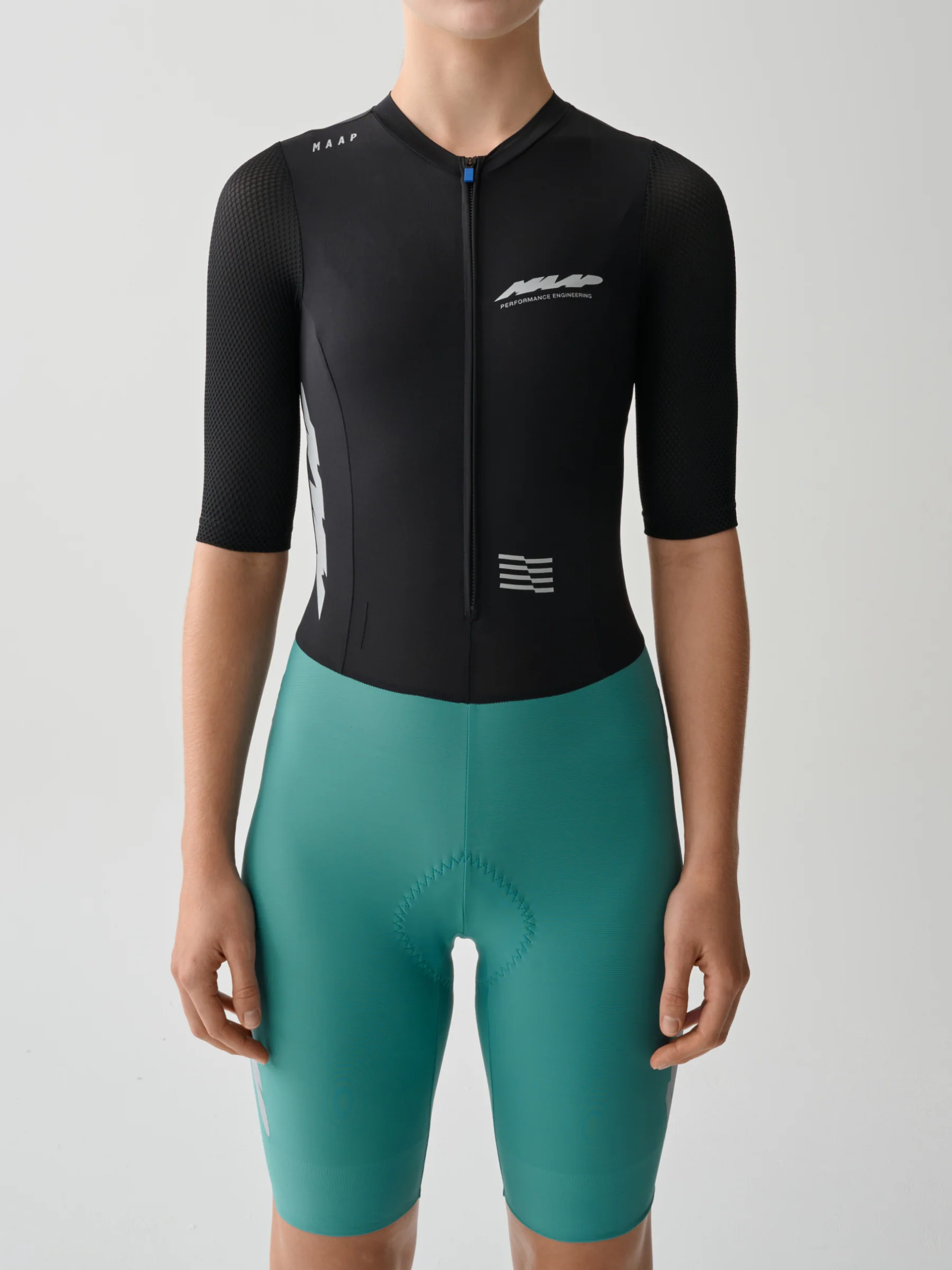 MAAP Eclipse Pro Base Women's Roadsuit Black/Deep Lagoon - Image 3