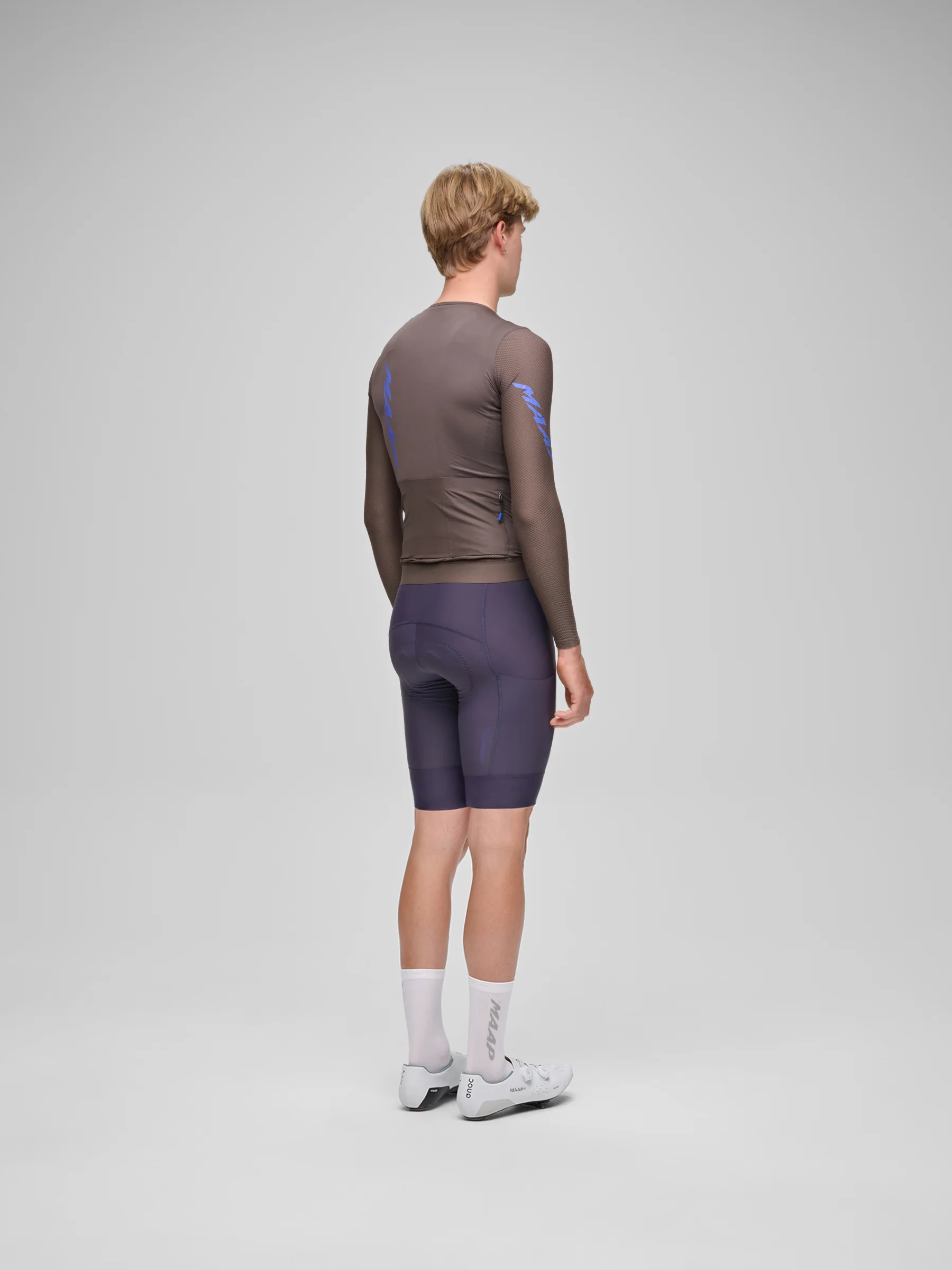 MAAP Emerge Men's Longsleeve Jersey Brown Umber - Image 3
