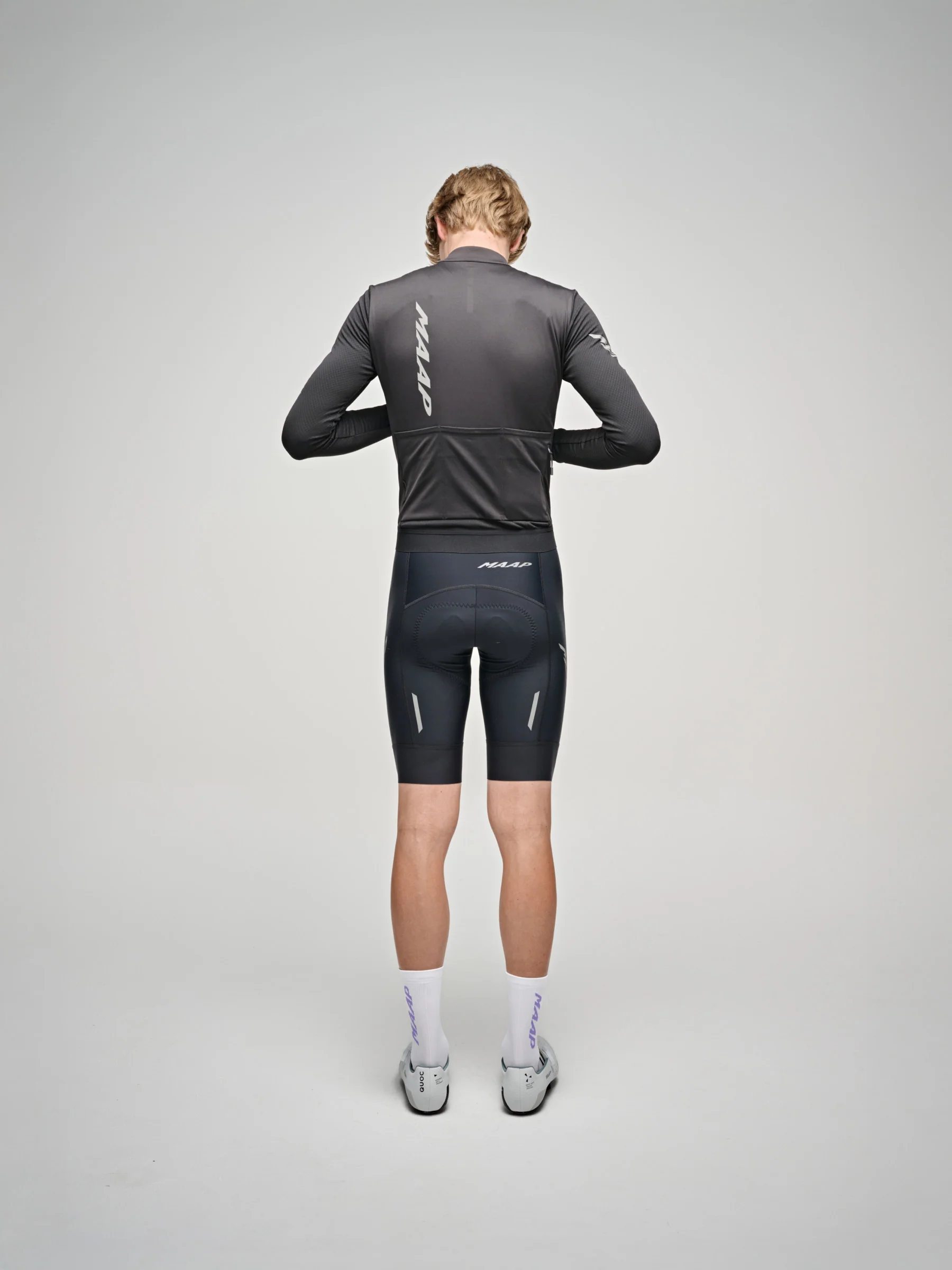 MAAP Emerge Men's Thermal Longsleeve Jersey Black - Image 4
