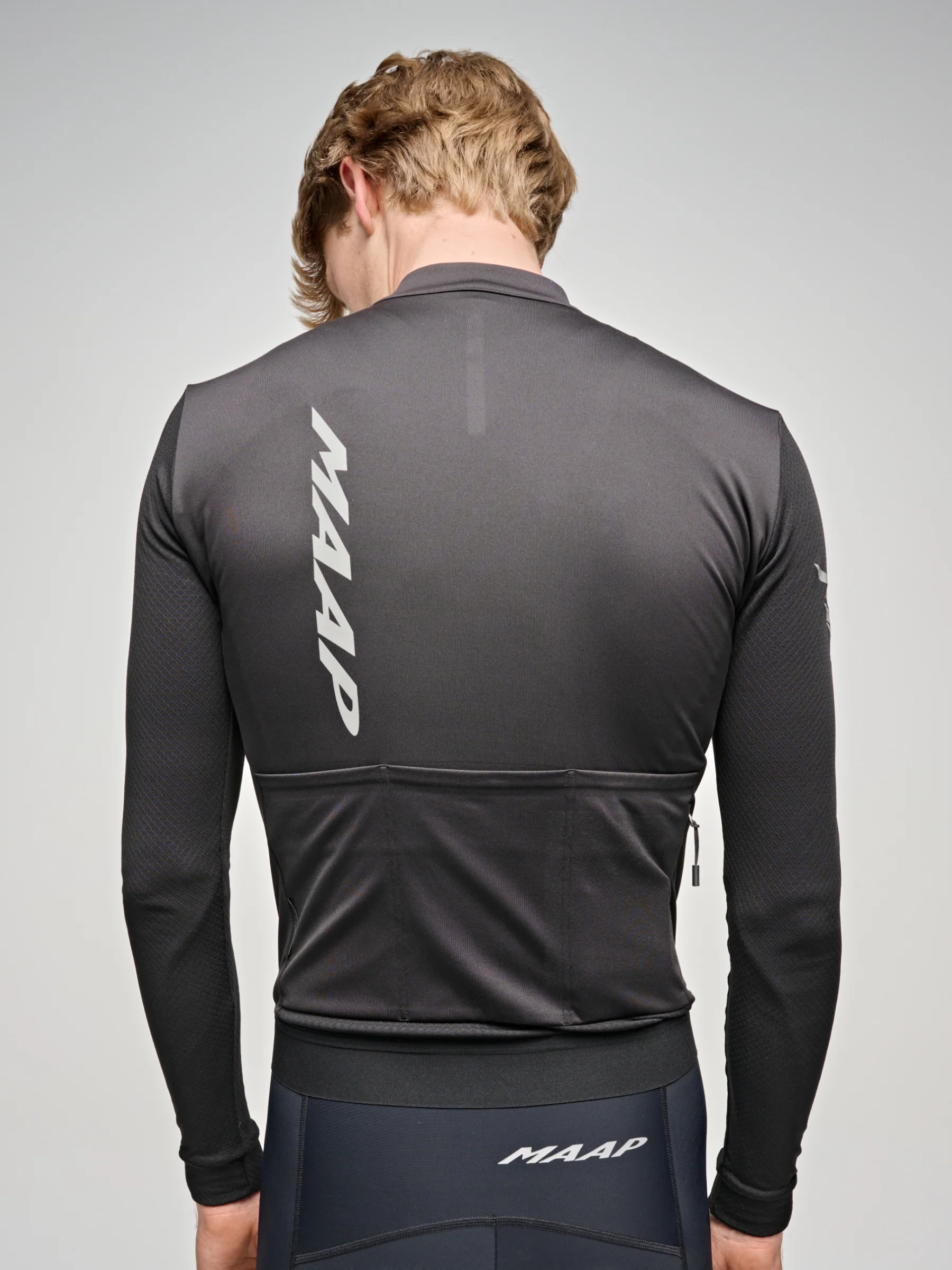 MAAP Emerge Men's Thermal Longsleeve Jersey Black - Image 6
