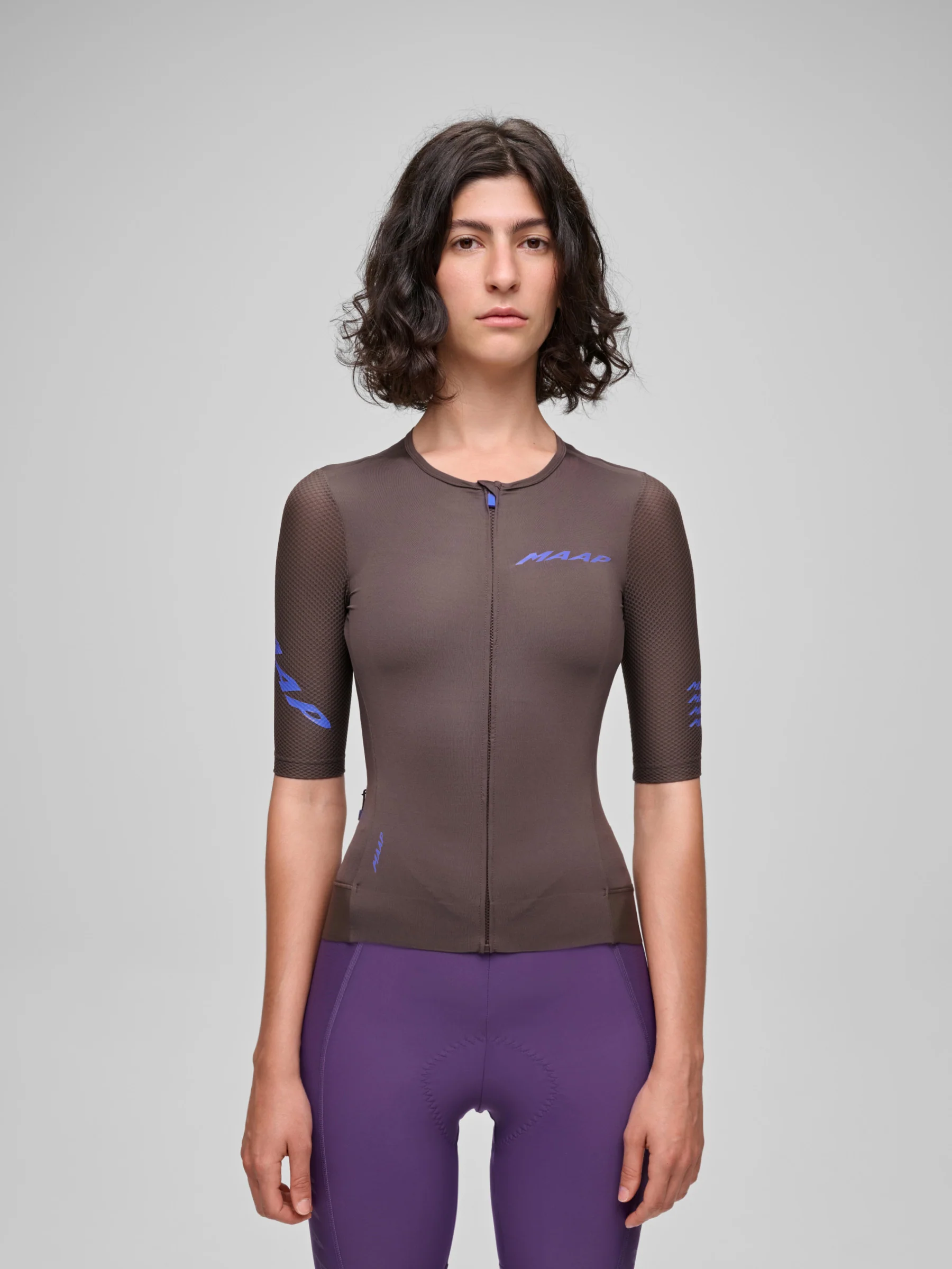 MAAP Emerge Women's Jersey Brown Umber - Image 2