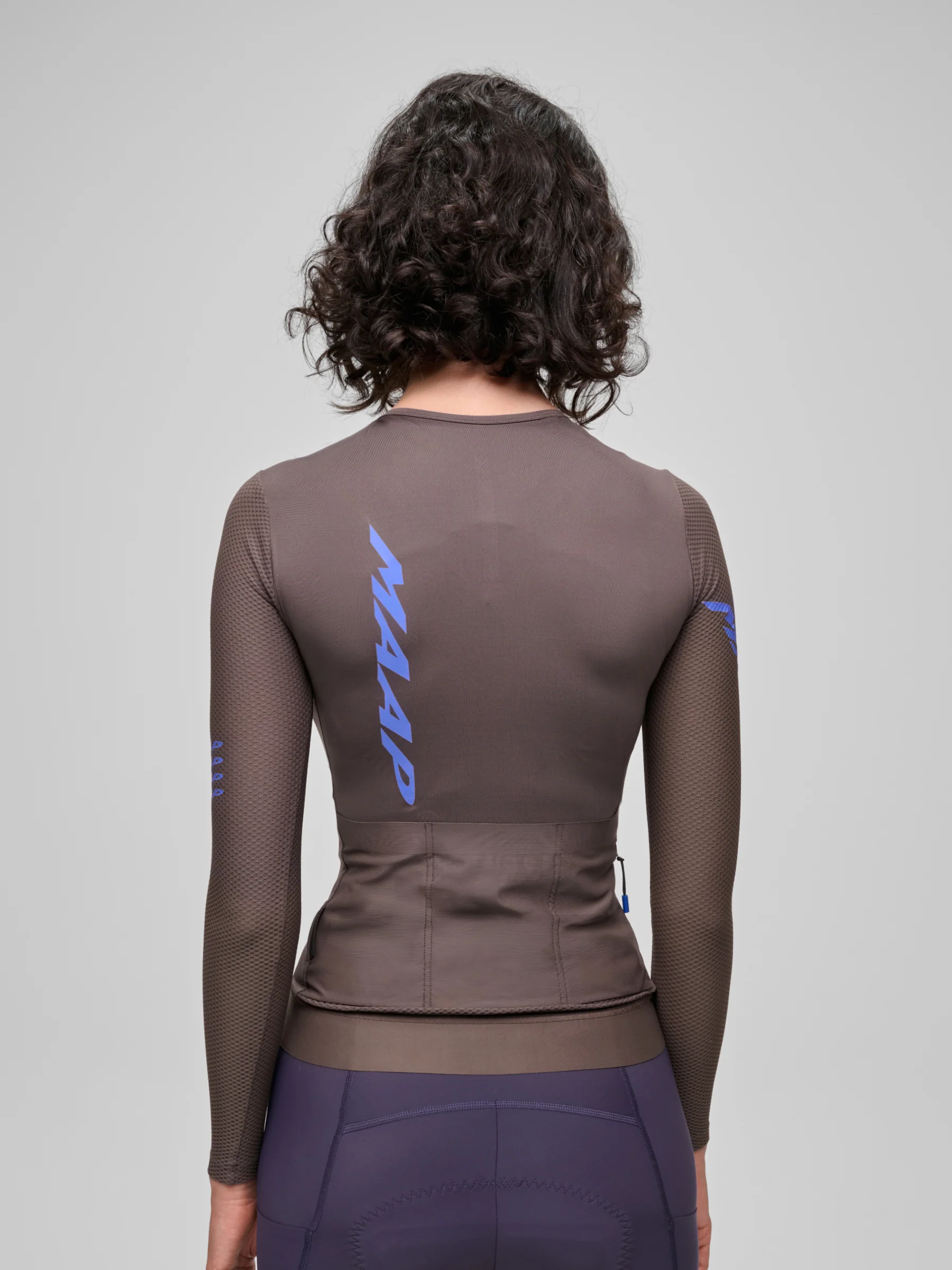MAAP Emerge Women's Longsleeve Jersey Brown Umber - Image 5