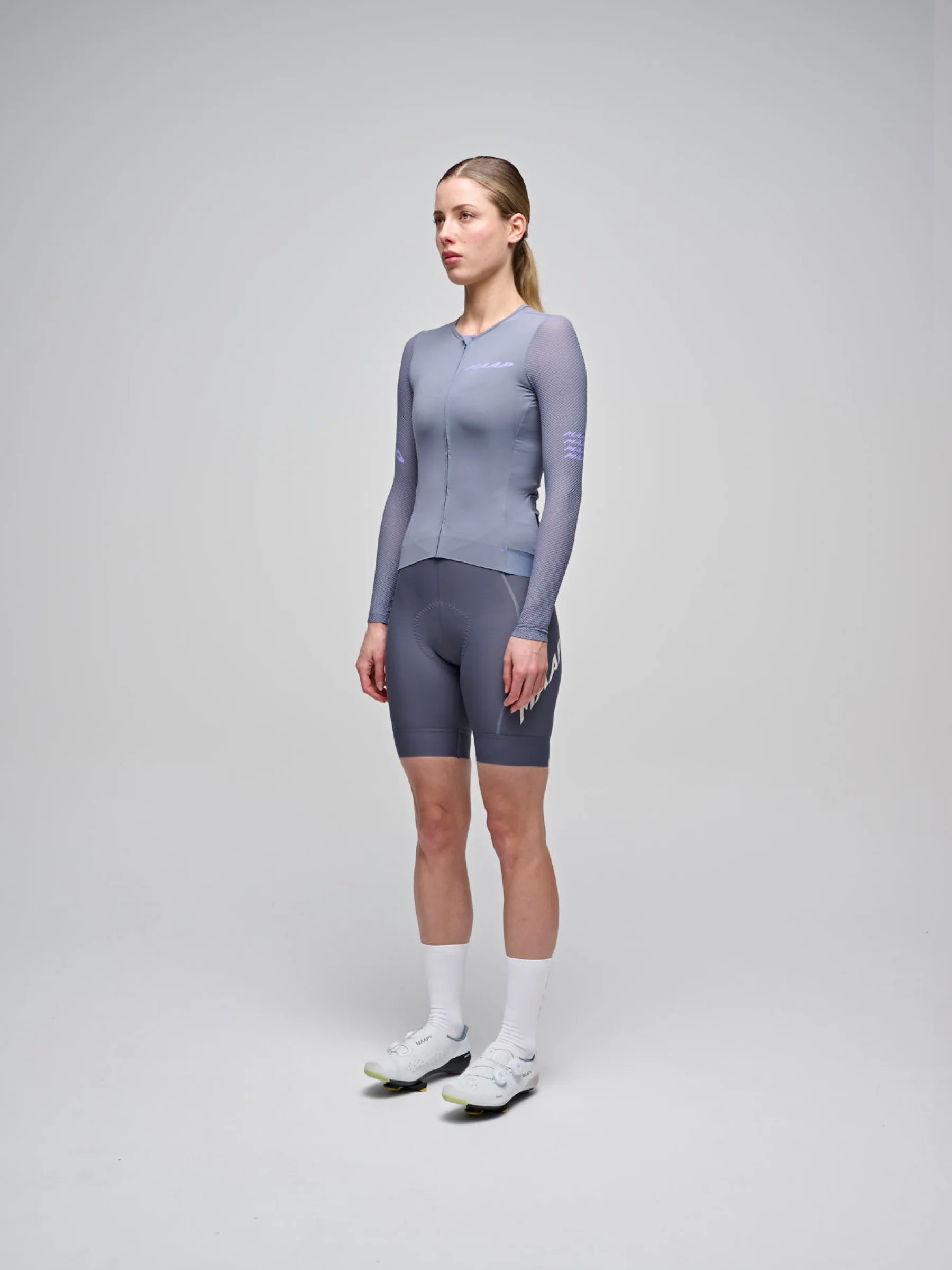 MAAP Emerge Women's Longsleeve Jersey Galaxy Blue - Image 2