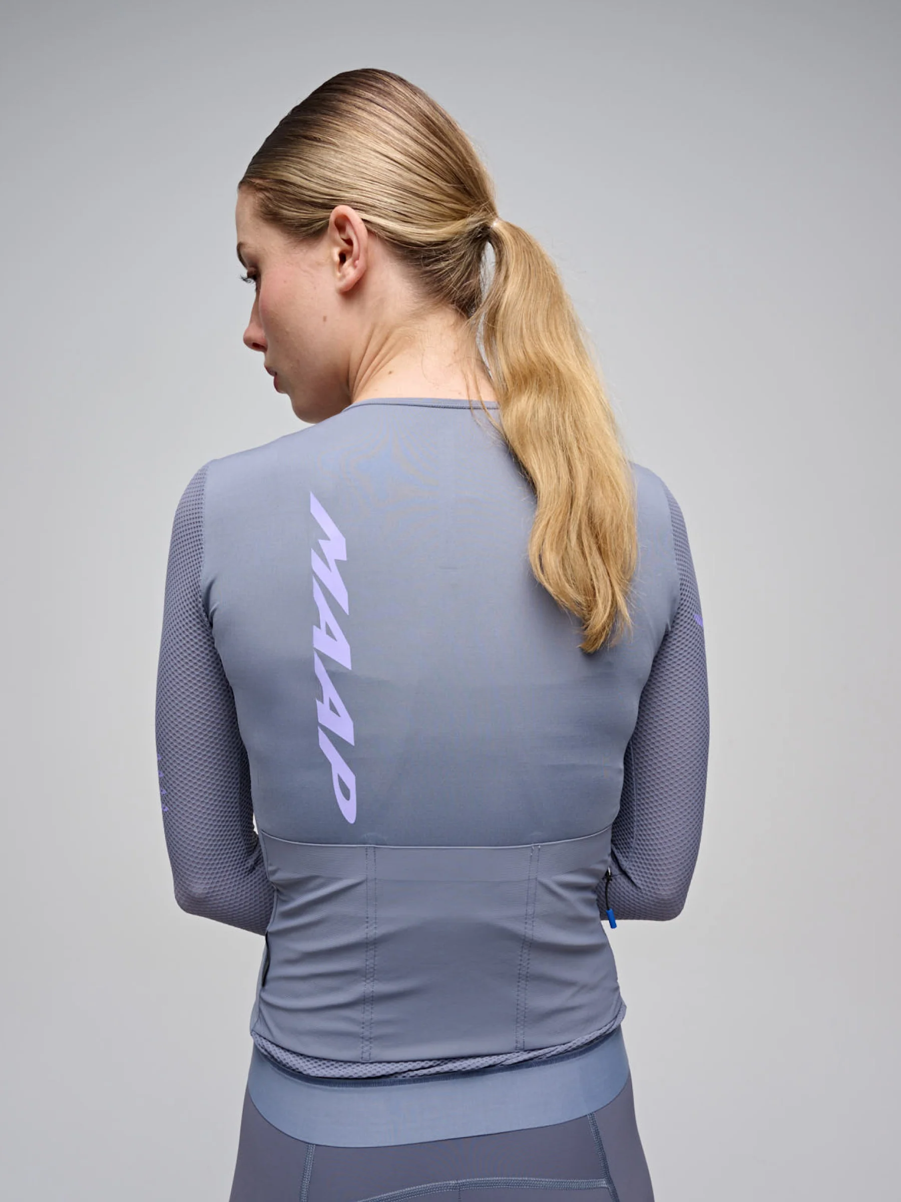 MAAP Emerge Women's Longsleeve Jersey Galaxy Blue - Image 6