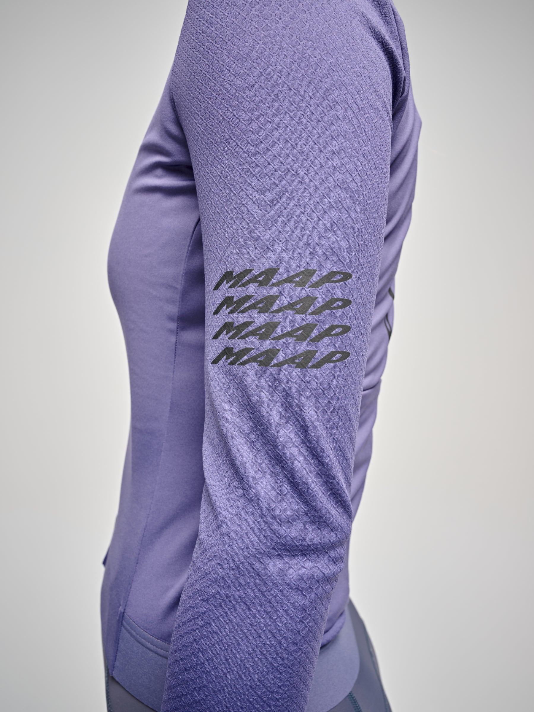 MAAP Emerge Women's Thermal Longsleeve Jersey Heron - Image 7