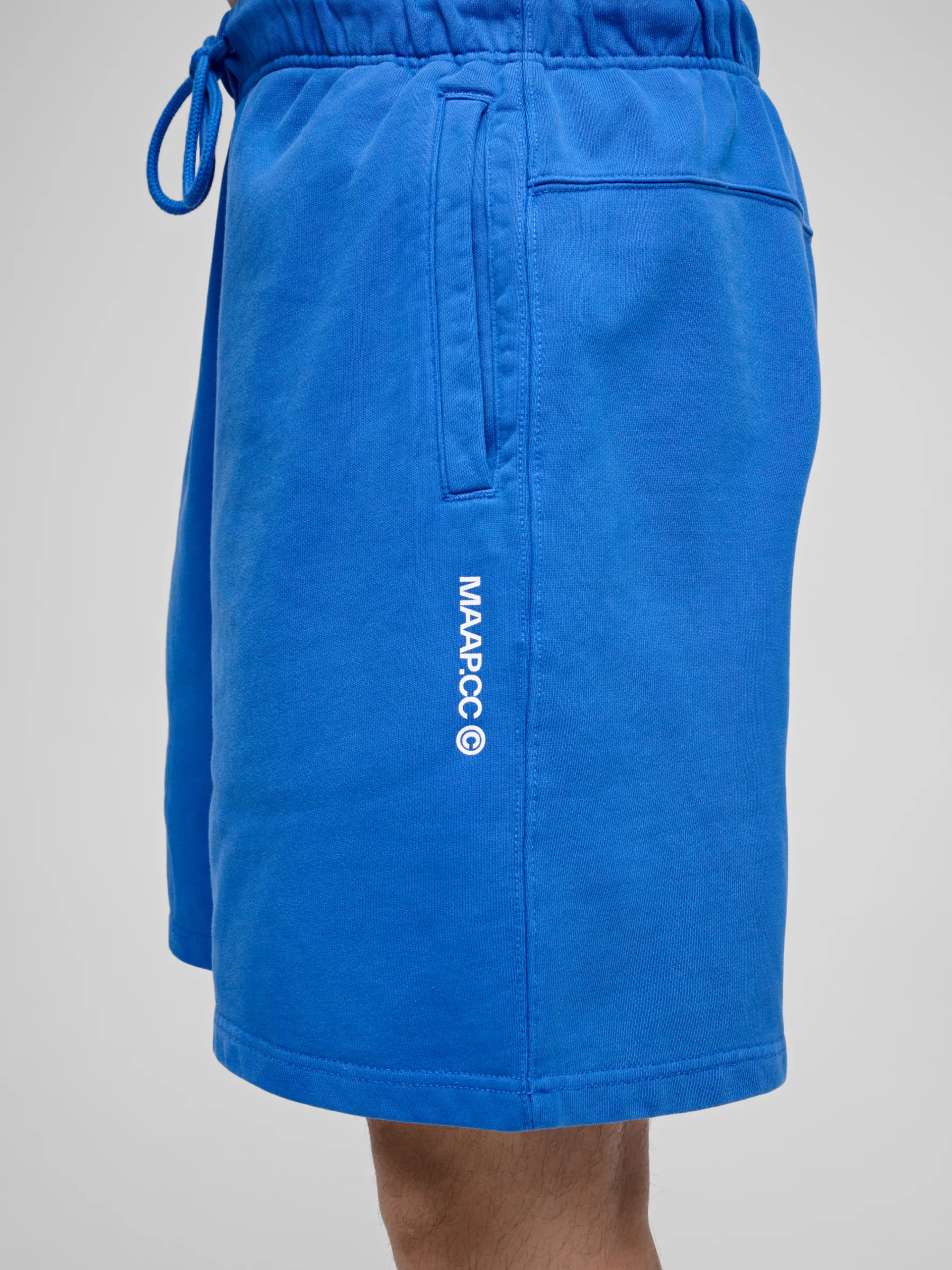 MAAP Essentials CC Sweat Short Sonic Blue - Image 4