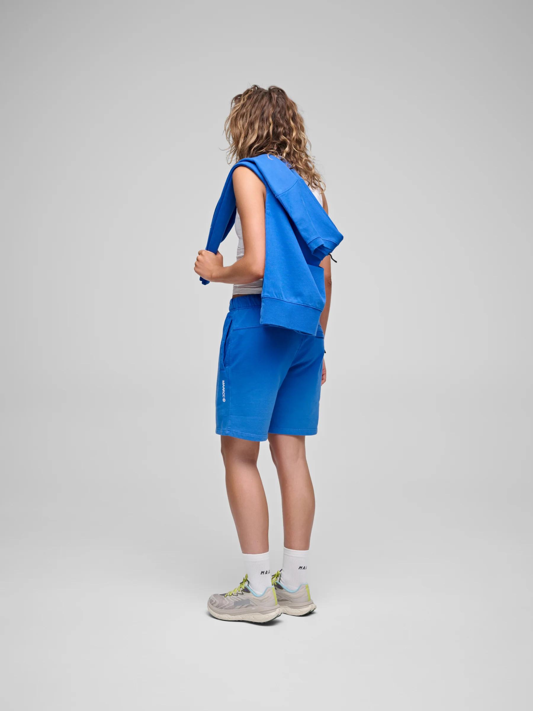 MAAP Essentials CC Sweat Short Sonic Blue - Image 6