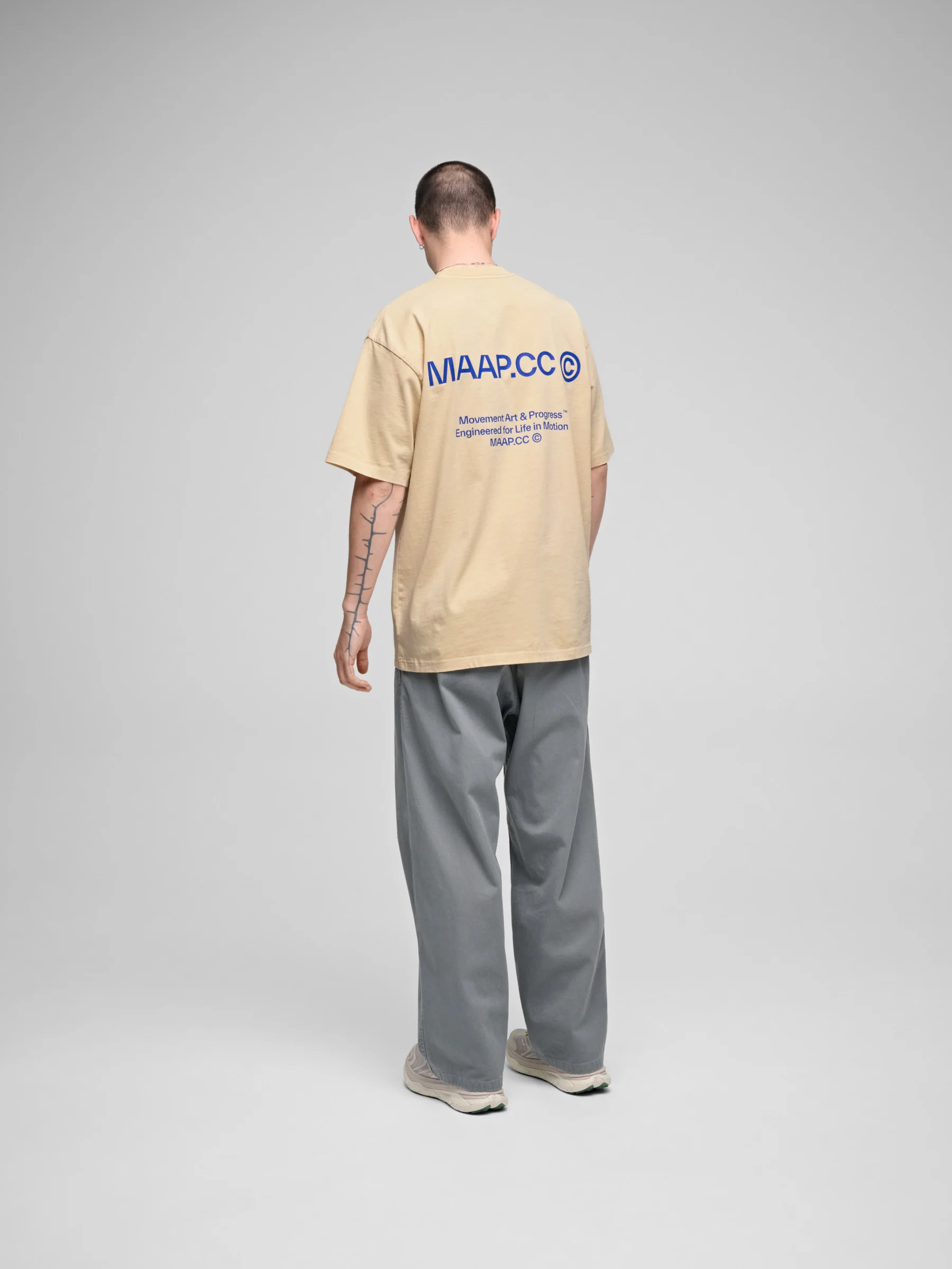 MAAP Essentials CC Tee Pearl - Image 3