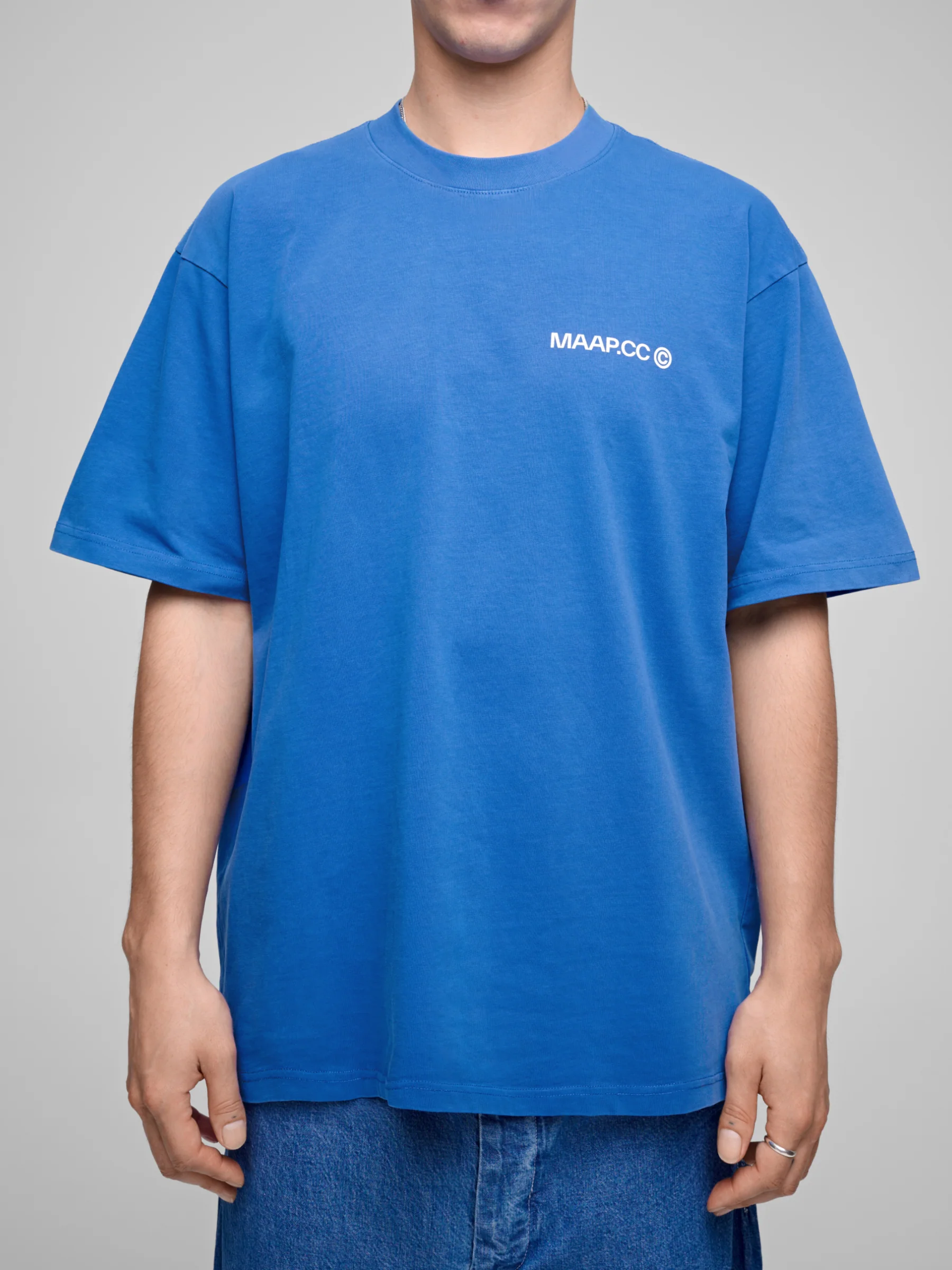 MAAP Essentials CC Tee Sonic Blue - Image 4