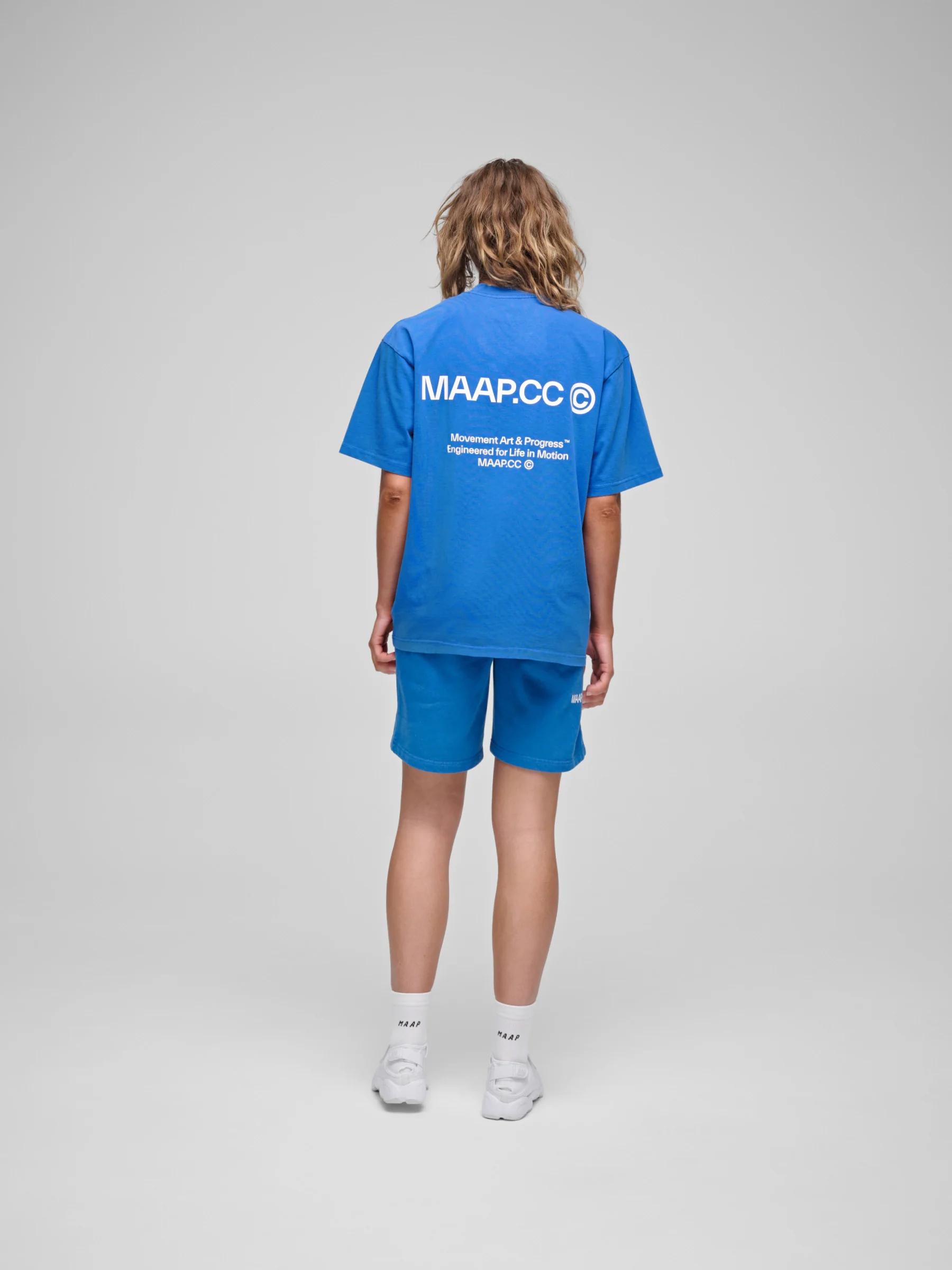 MAAP Essentials CC Tee Sonic Blue - Image 5