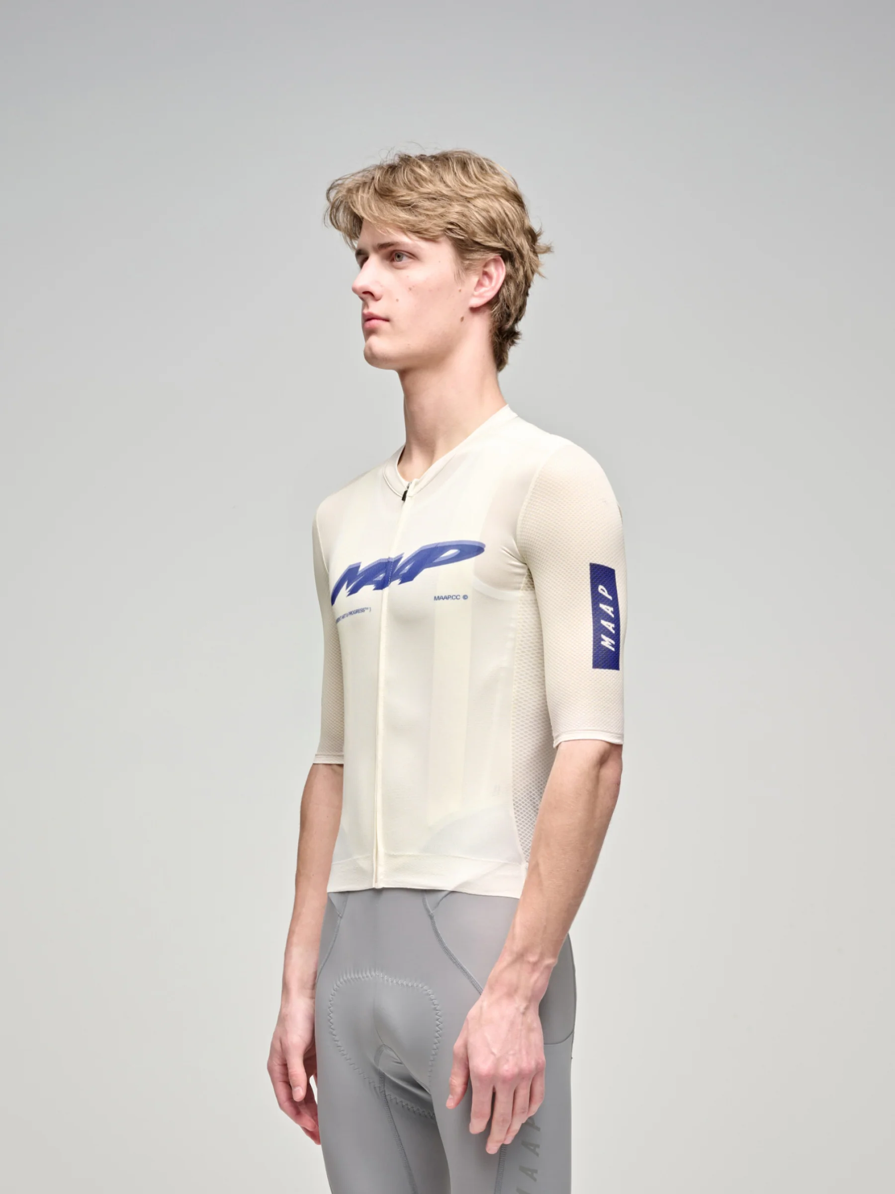 MAAP Evade Blaze Men's Pro Air Jersey 3.0 Vanilla - Image 2