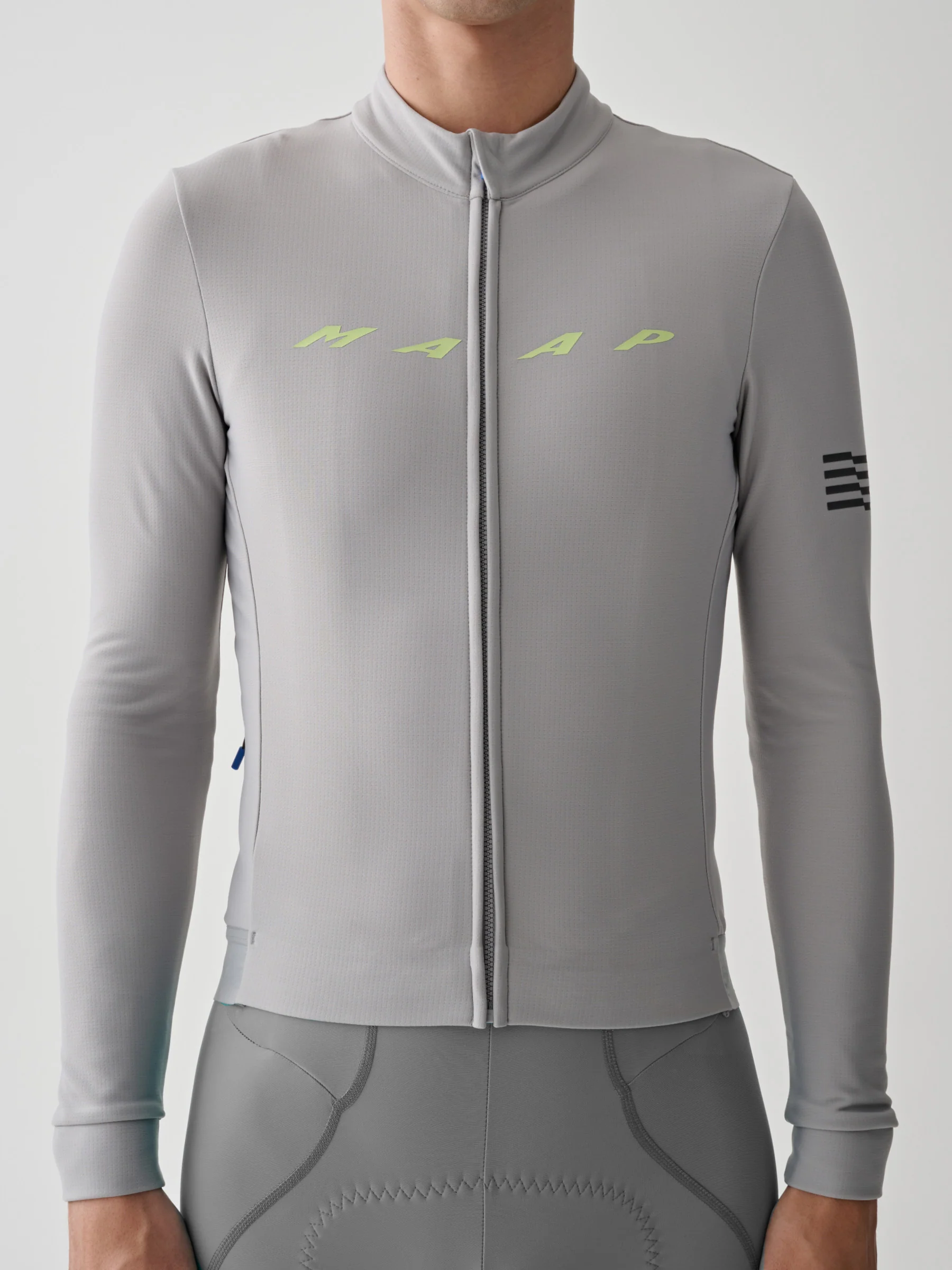 MAAP Evade Men's Thermal Longsleeve Jersey 2.0 Alloy - Image 4