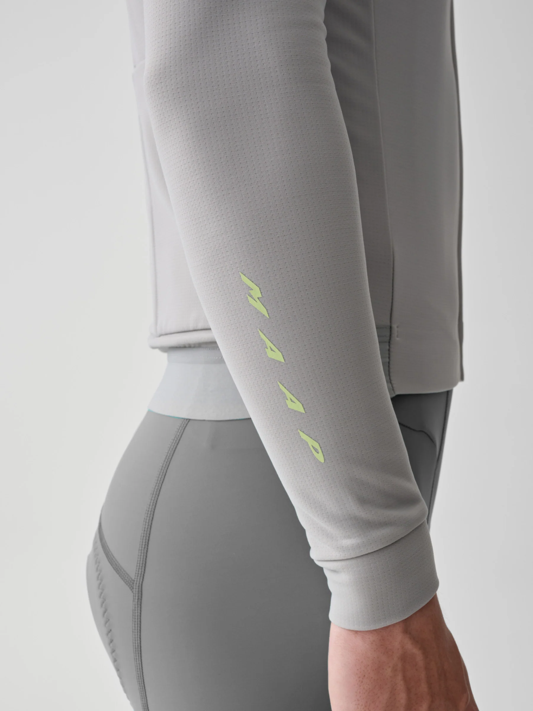 MAAP Evade Men's Thermal Longsleeve Jersey 2.0 Alloy - Image 5