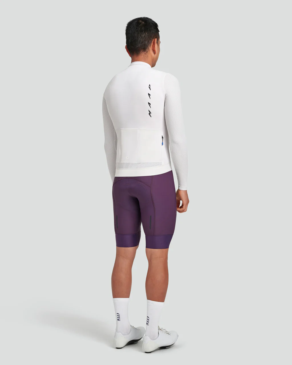 MAAP Evade Pro Base Men's Longsleeve Jersey 2.0 Antarctica - Image 3