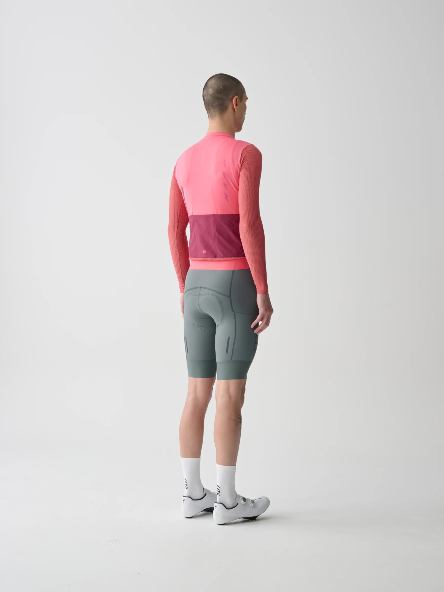 MAAP Evade Pro Base Men's Longsleeve Jersey 2.0 Epic Pink - Image 3