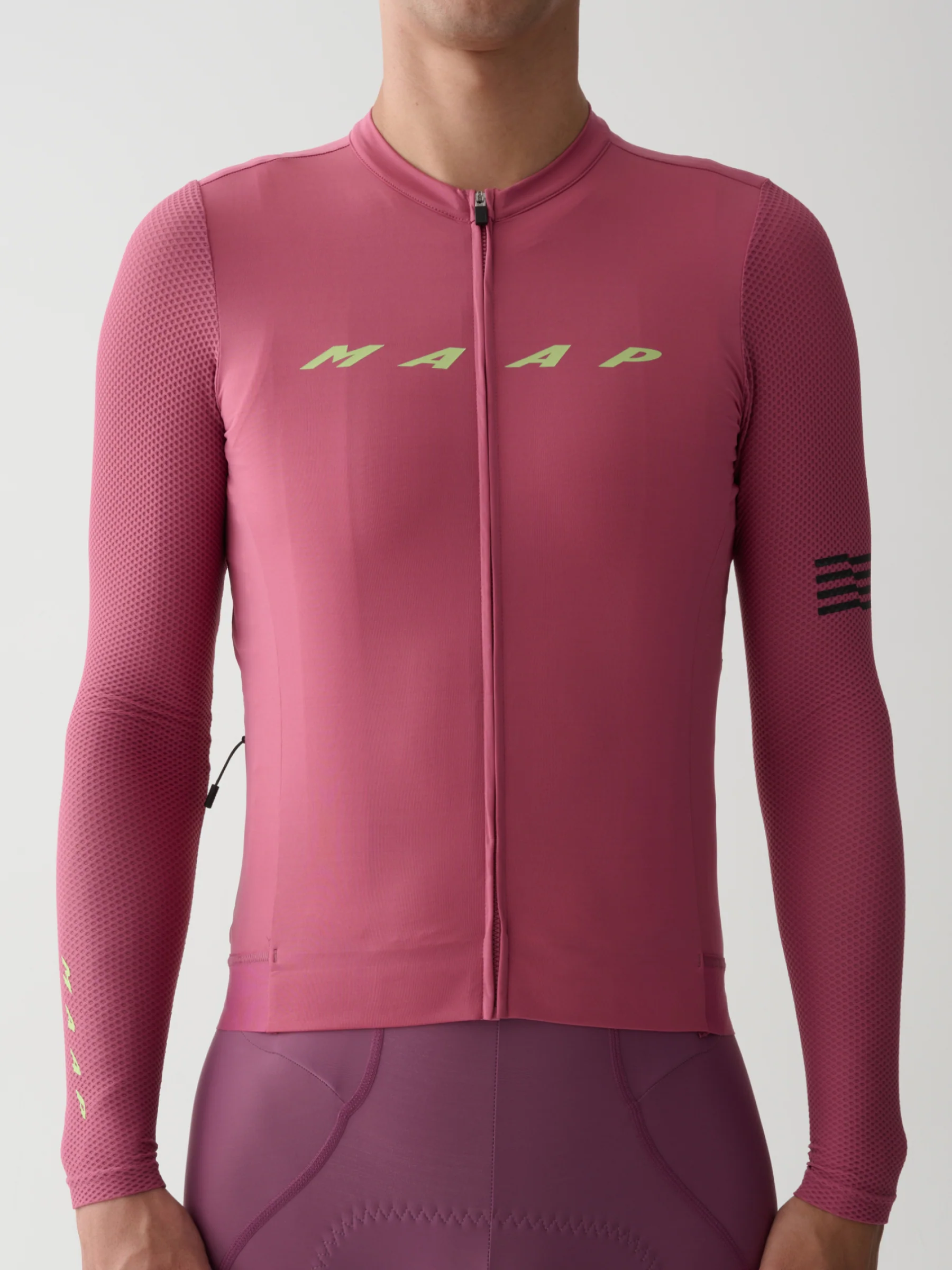MAAP Evade Pro Base Men's Longsleeve Jersey 2.0 Mauve - Image 4