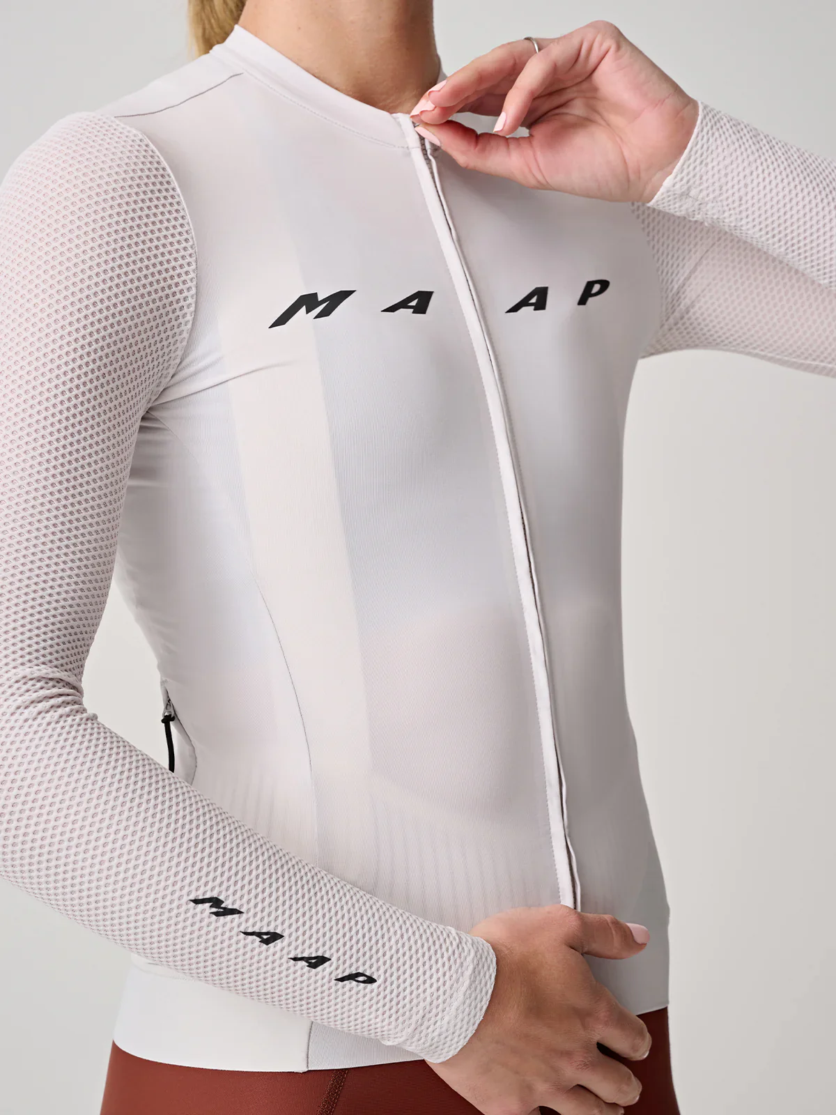 MAAP Evade Pro Base Women's Longsleeve Jersey 2.0 Antarctica - Image 4