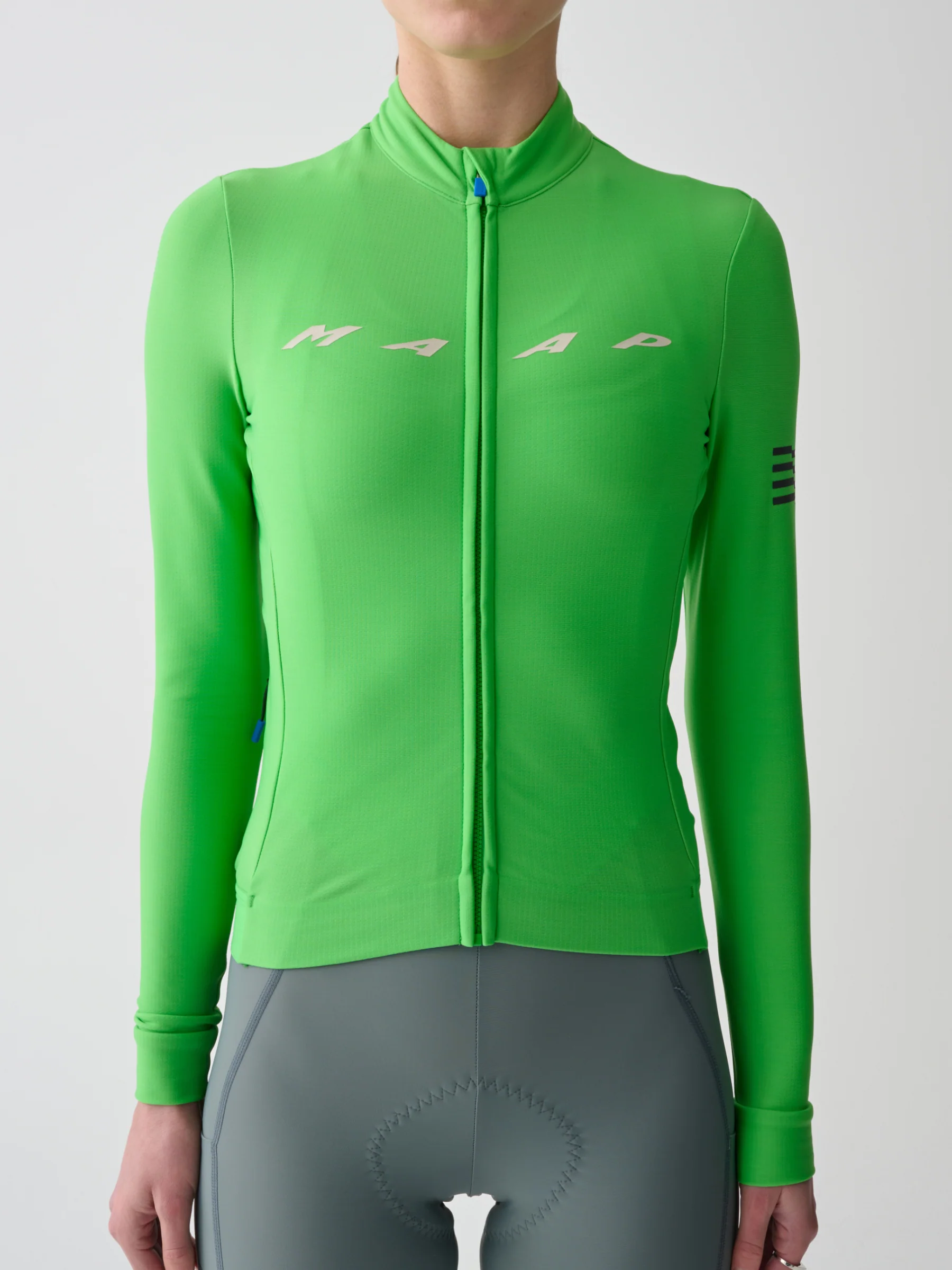 MAAP Evade Women's Thermal Longsleeve Jersey 2.0 Limedrop - Image 4