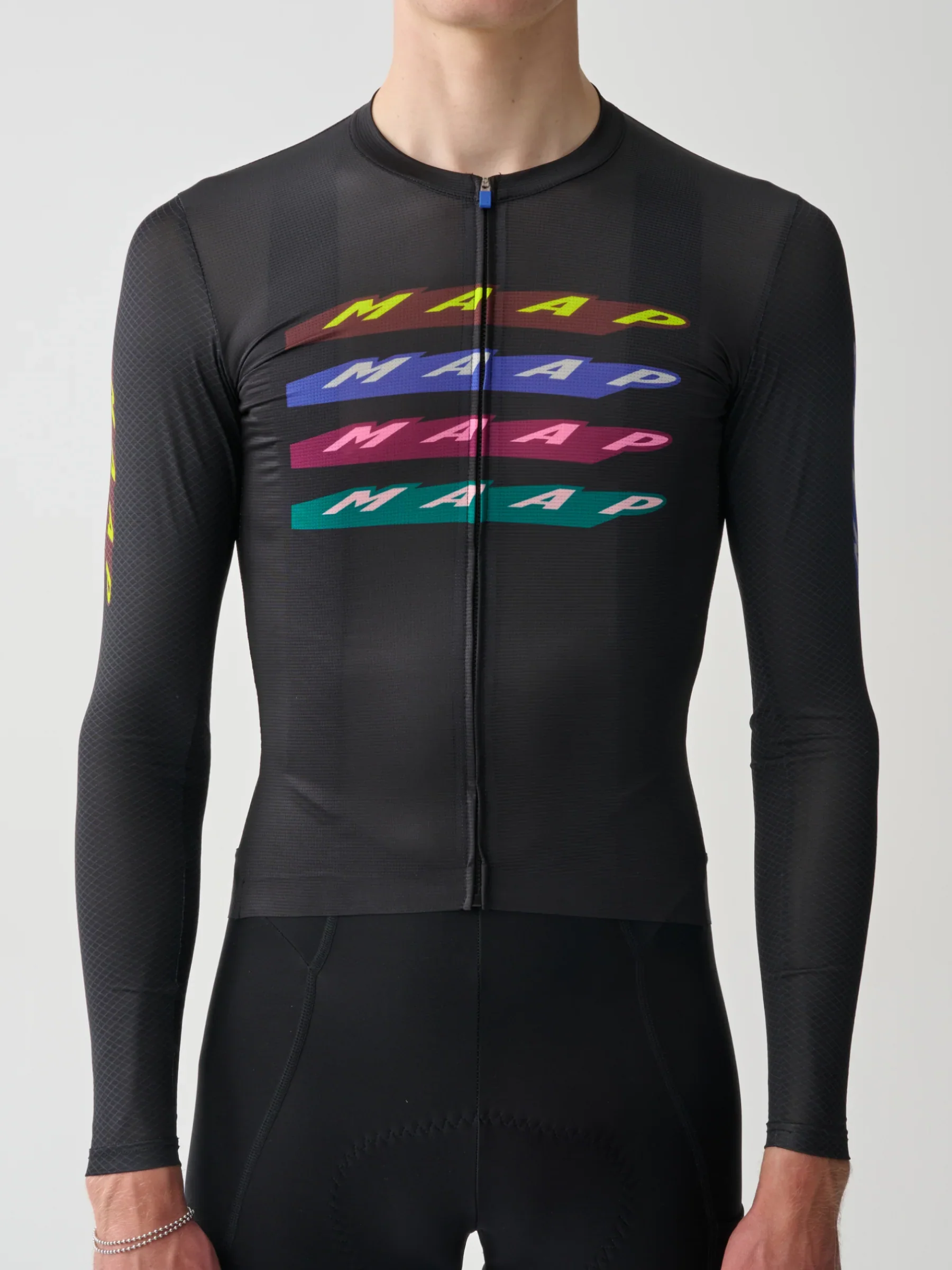 MAAP Evade X Pro Air Men's Longsleeve Jersey 2.0 Black - Image 4