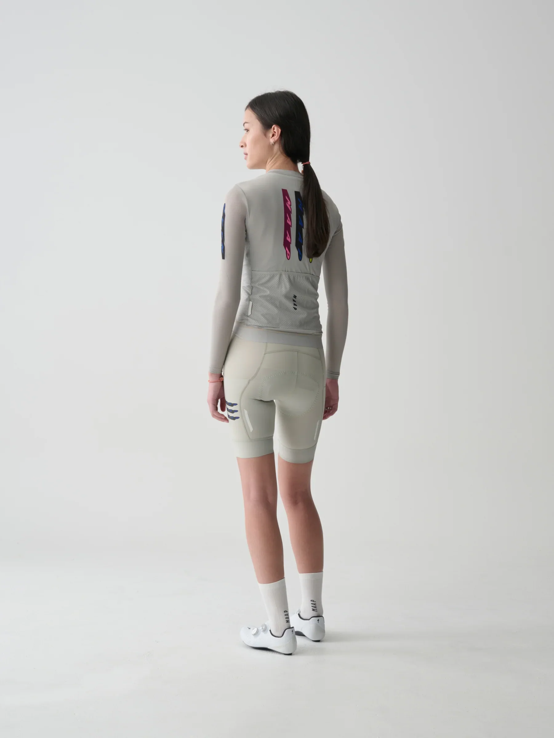 MAAP Evade X Pro Air Women's Longsleeve Jersey 2.0 Fog - Image 3