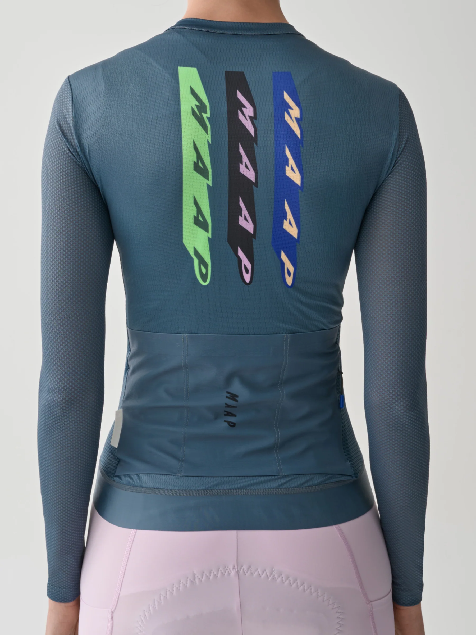 MAAP Evade X Pro Air Women's Longsleeve Jersey 3.0 Uniform Blue - Image 5